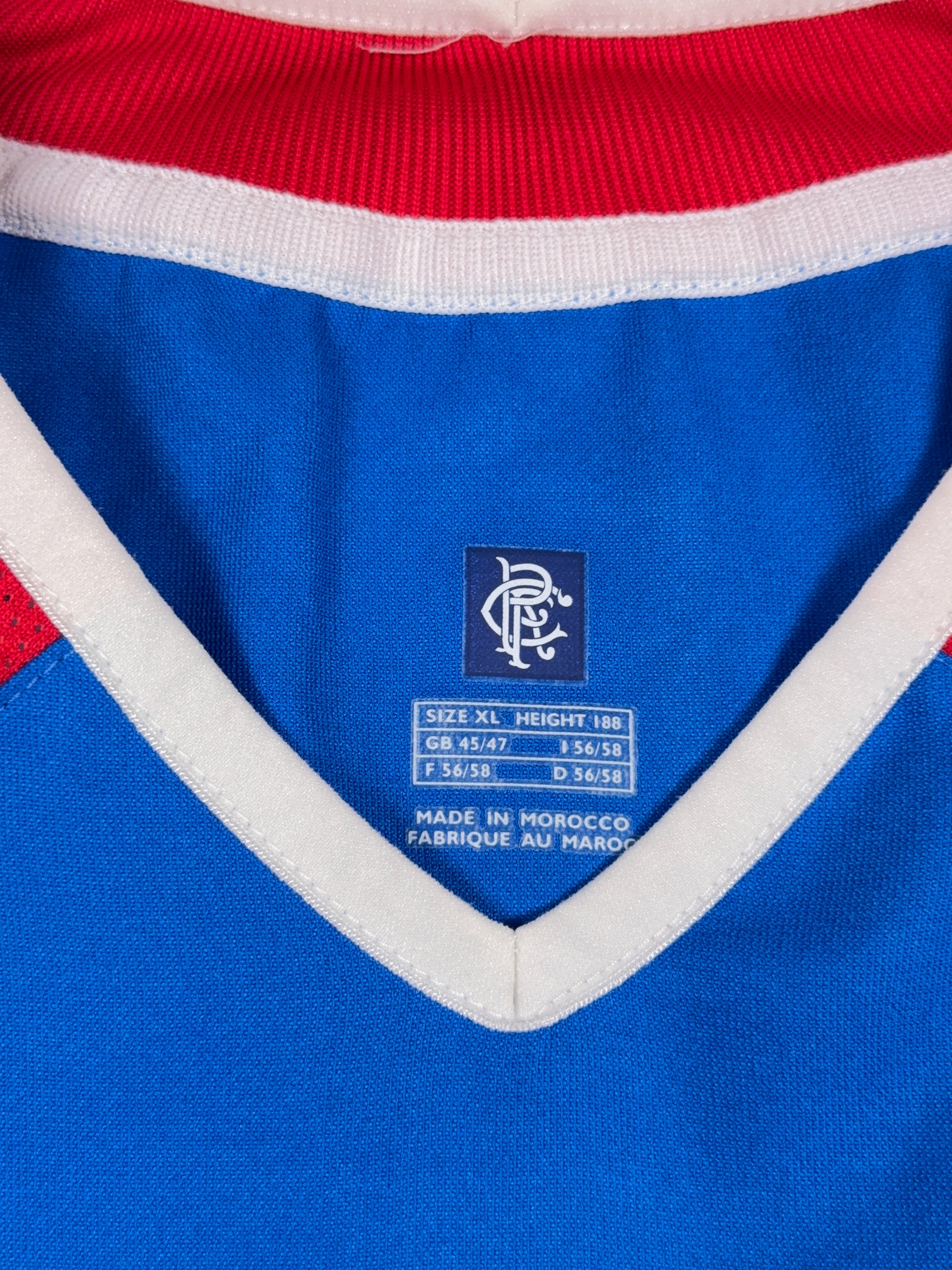 Rangers 2003/05 Home Shirt - XL