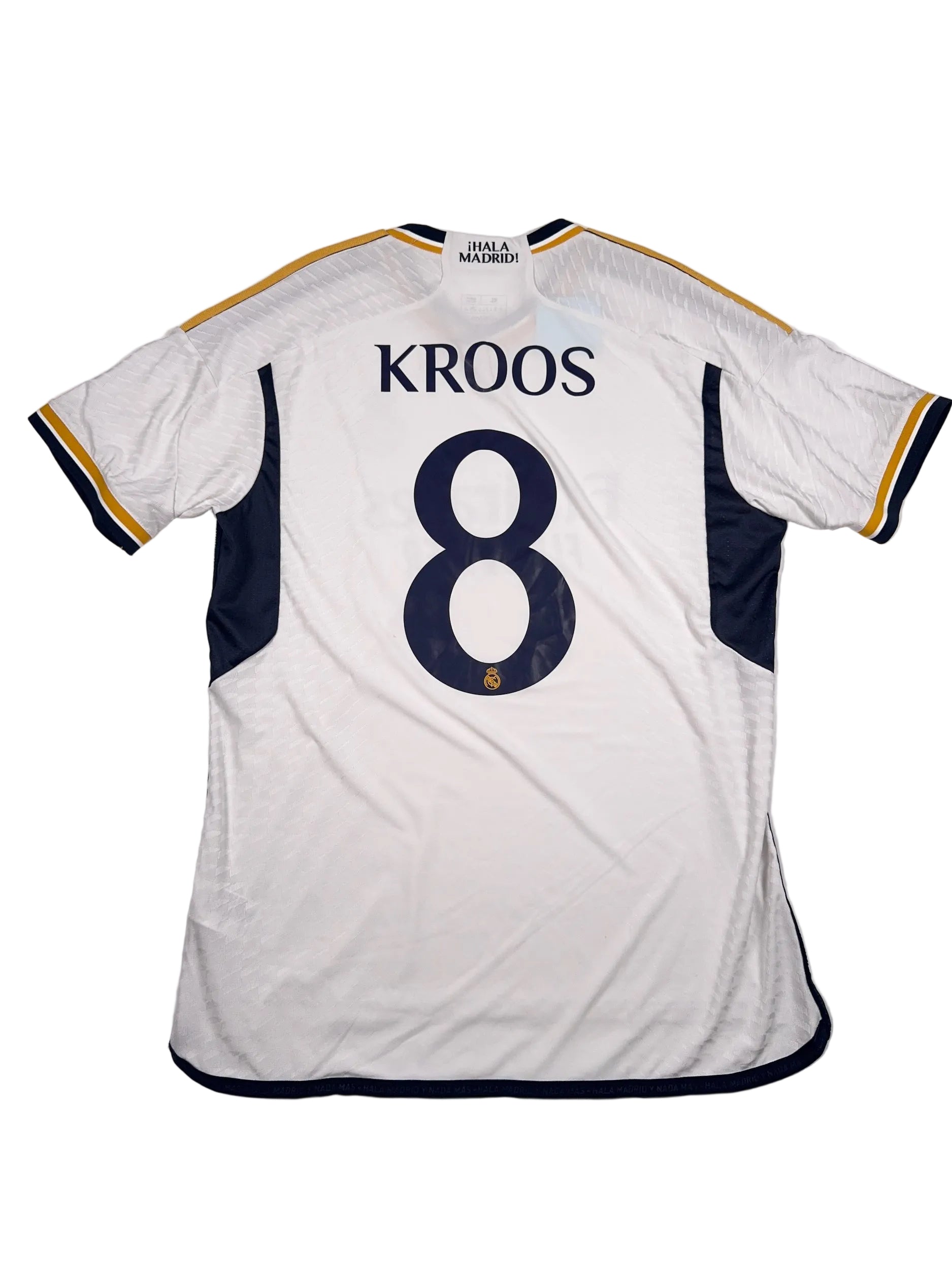 Real Madrid 2023/24 Toni Kroos #8 HEAT.RDY Home Shirt - XL