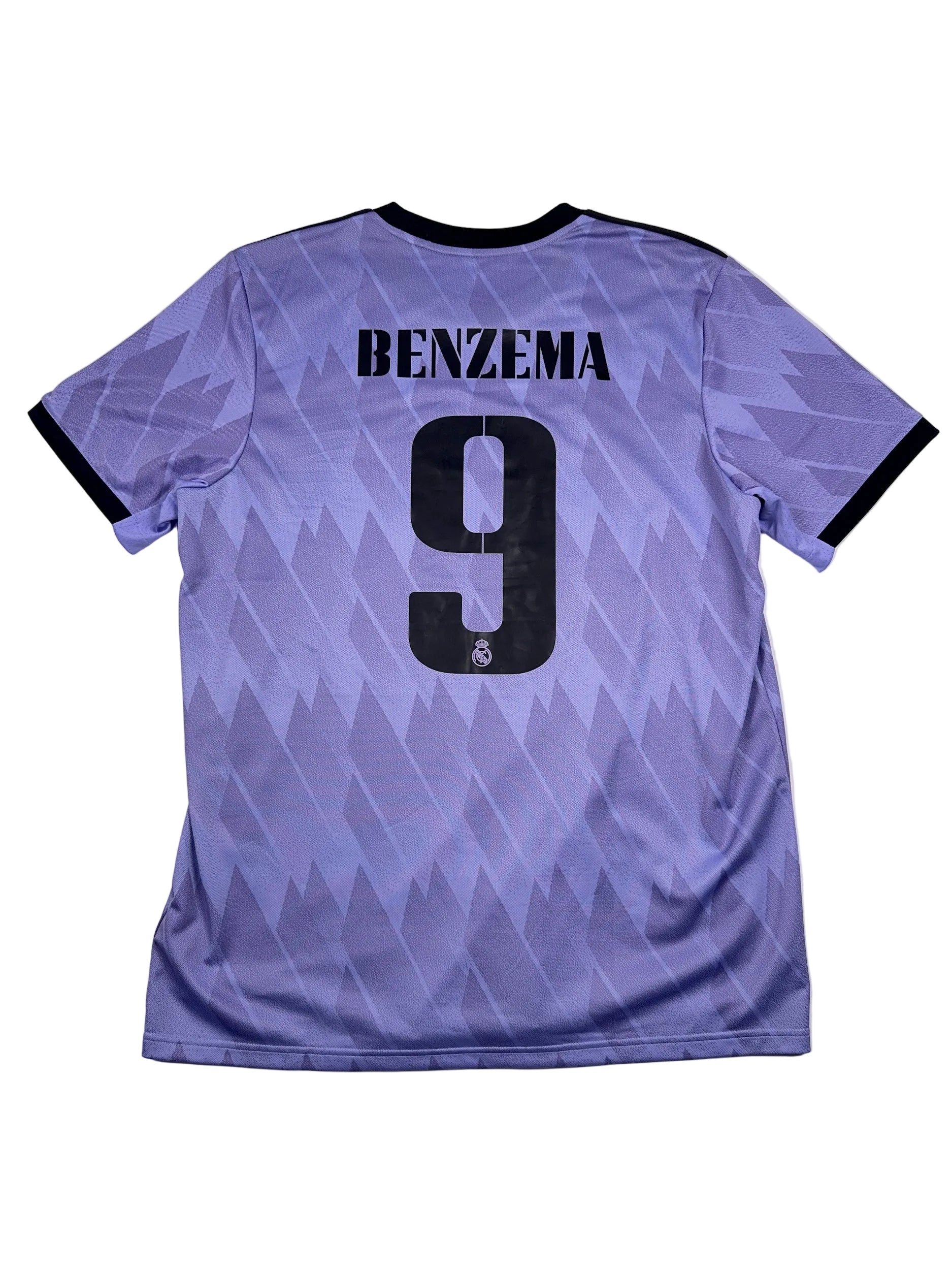Real Madrid 2022/23 Karim Benzema #9 Away Shirt - XL