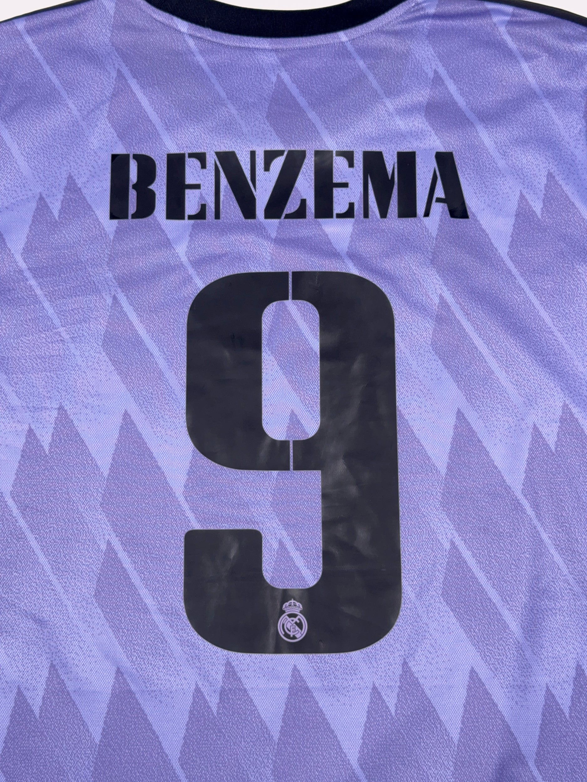 Real Madrid 2022/23 Karim Benzema #9 Away Shirt - XL
