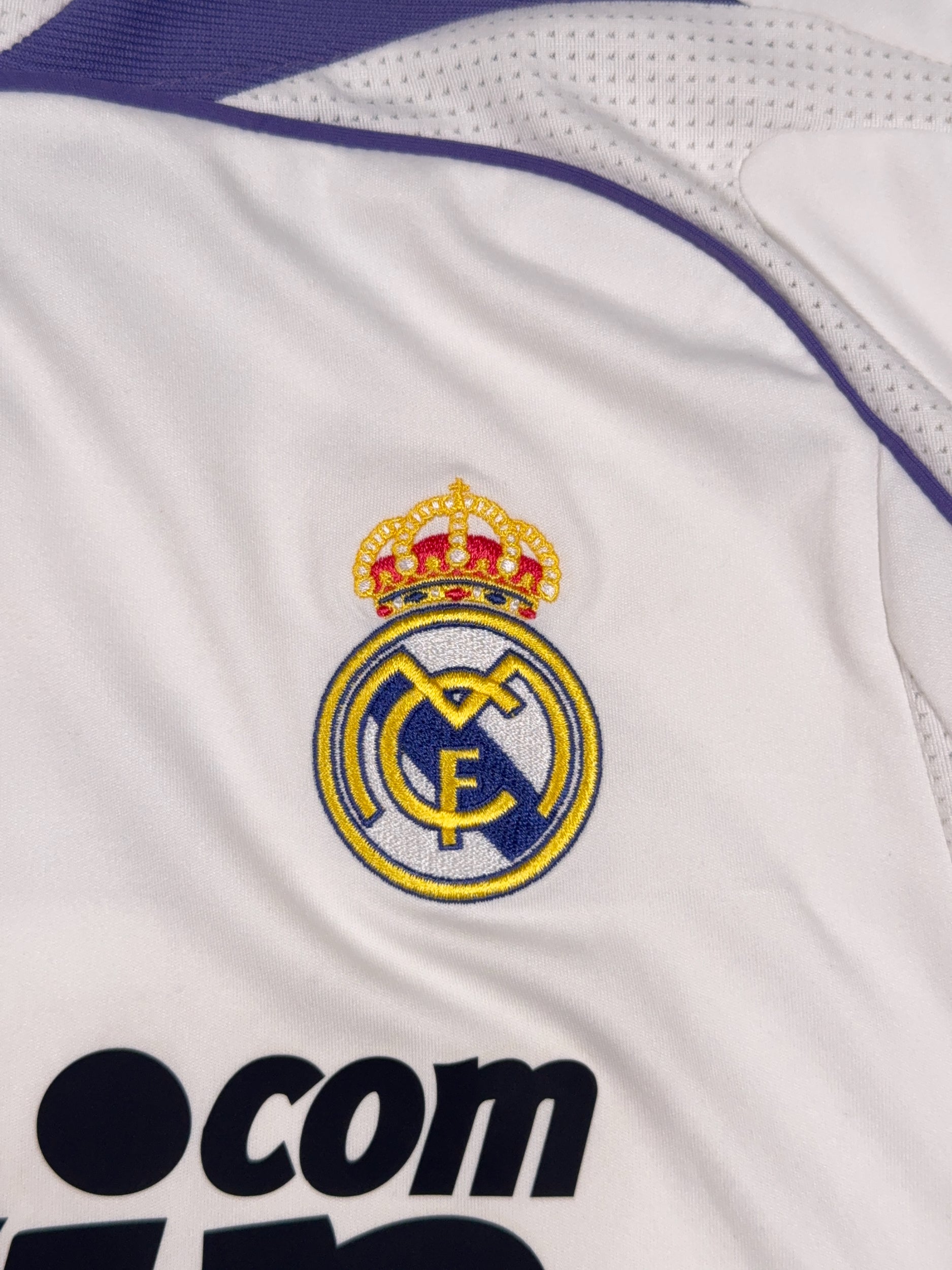 Real Madrid 2007/08 Raul #7 Home Shirt - XL