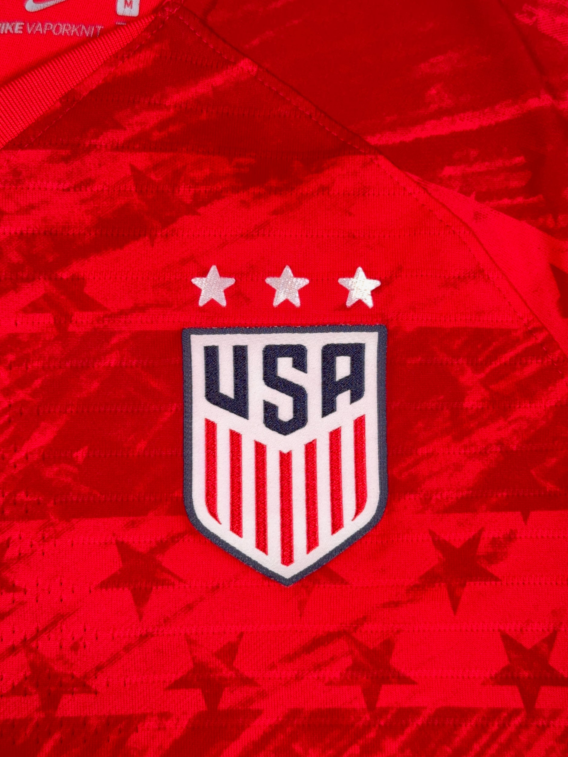 USA 2019/20 Megan Rapinoe #15 Vaporknit Away Shirt - Women's M
