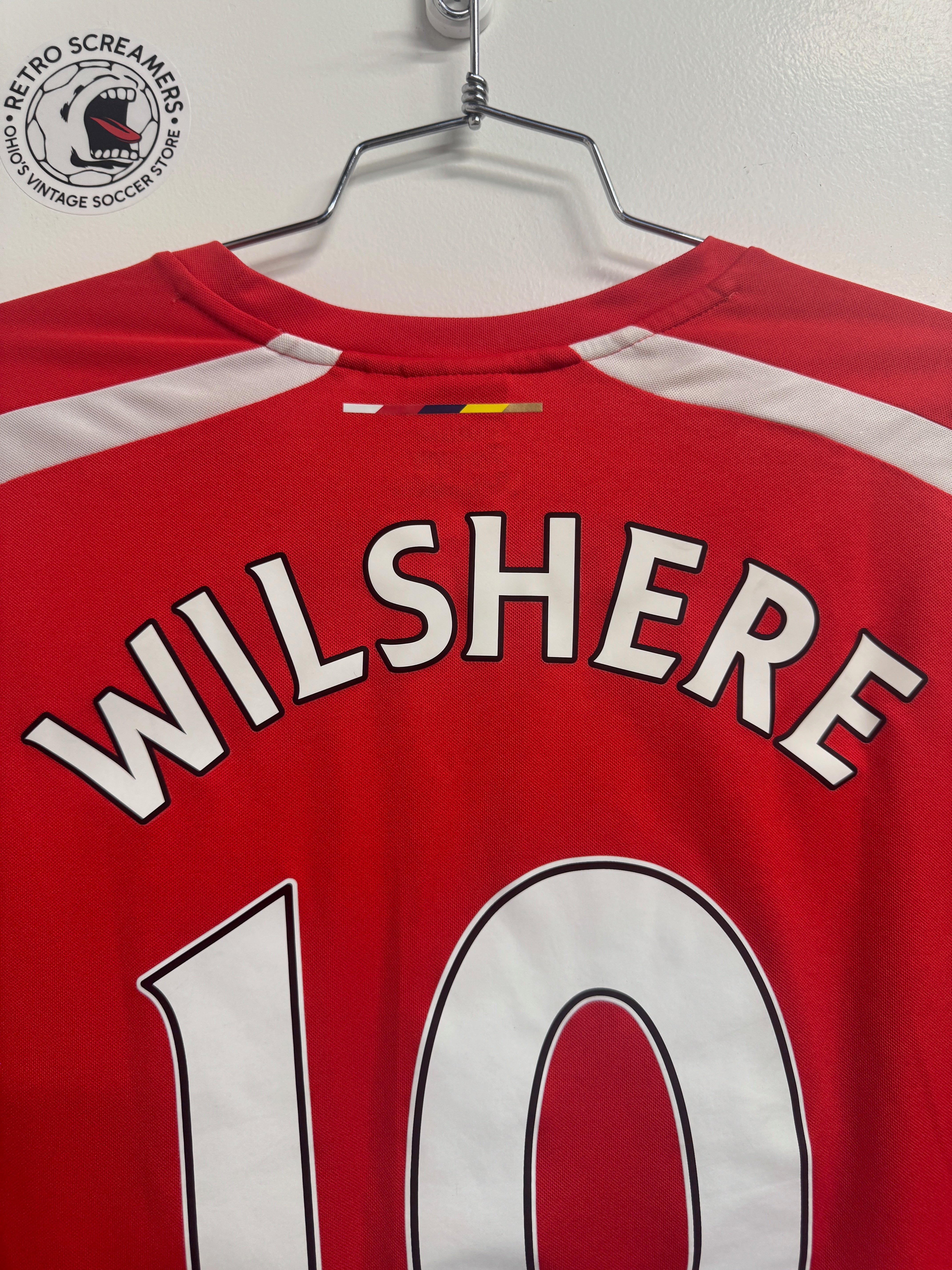 Arsenal 2015 Wilshere #10 Home Shirt - L