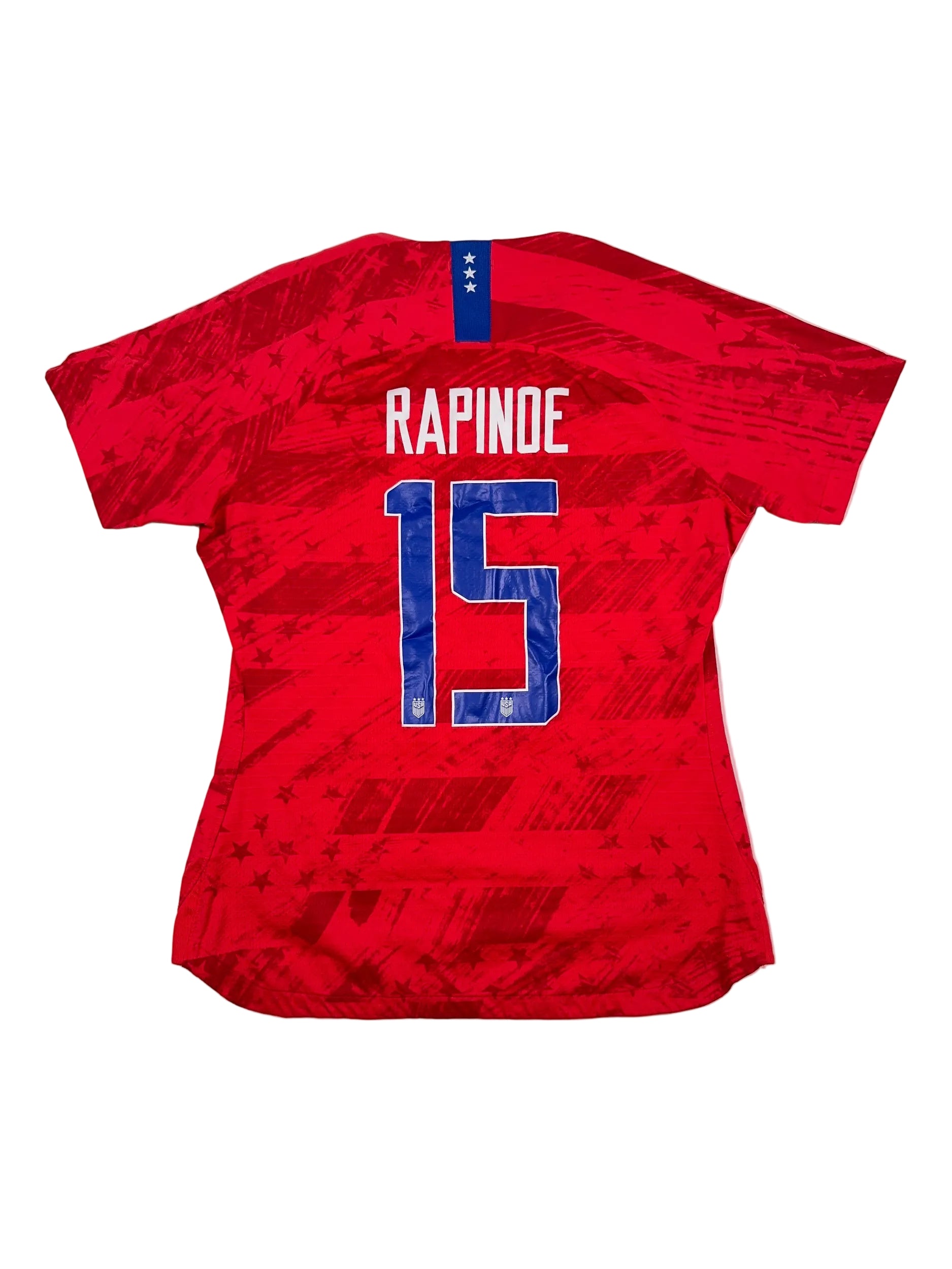 USA 2019/20 Megan Rapinoe #15 Vaporknit Away Shirt - Women's M