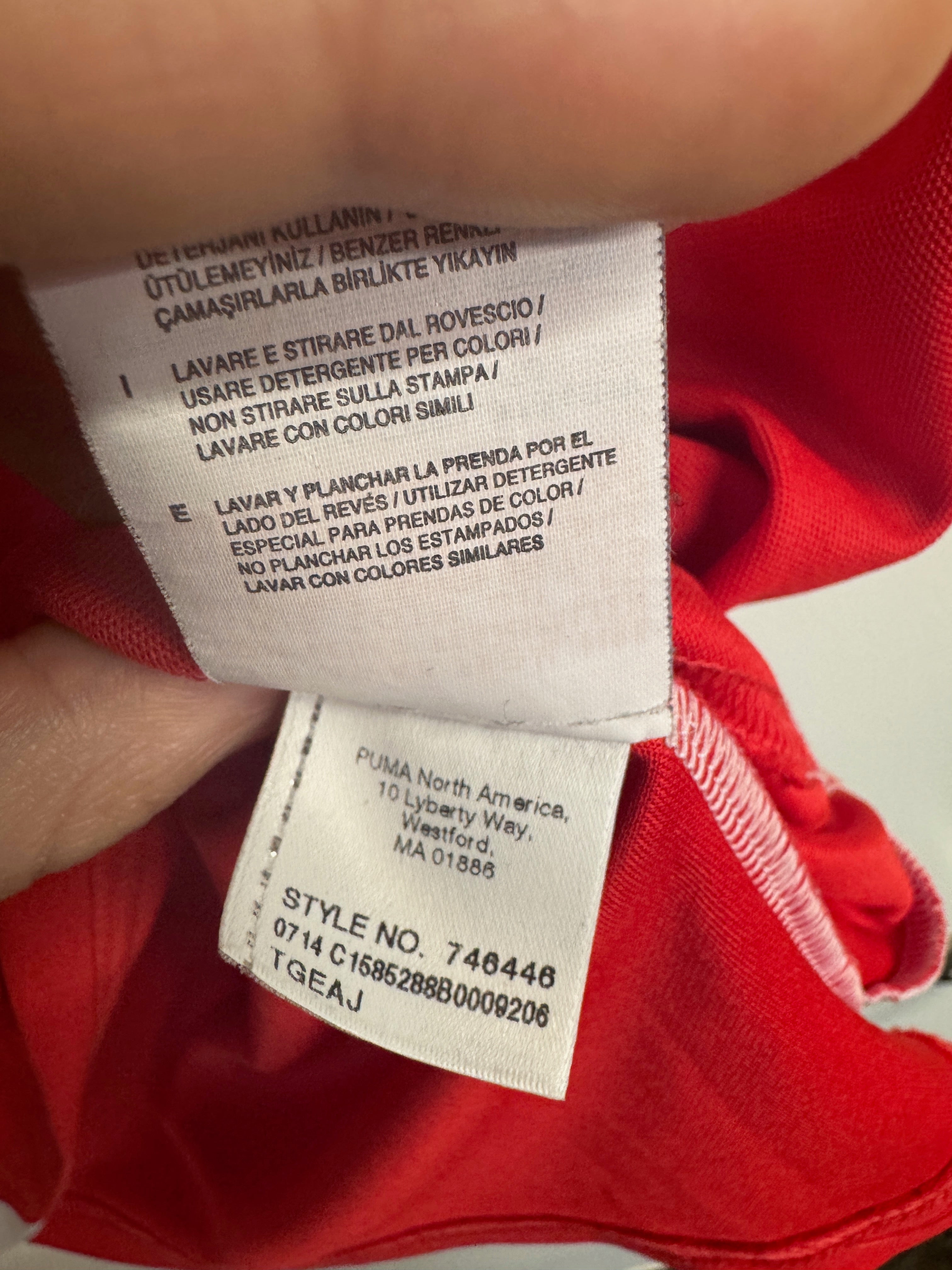 Arsenal 2015 Wilshere #10 Home Shirt - L