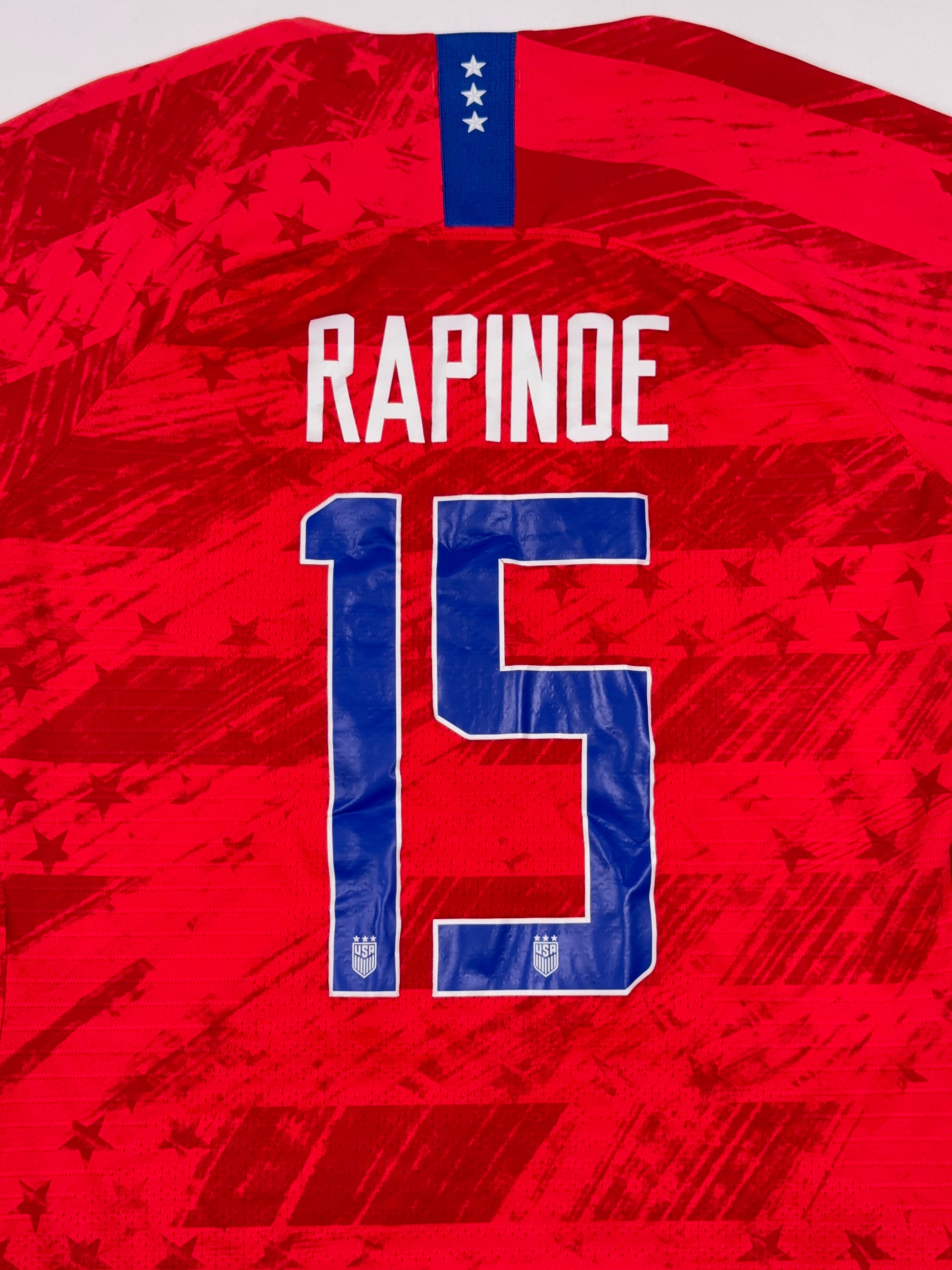 USA 2019/20 Megan Rapinoe #15 Vaporknit Away Shirt - Women's M
