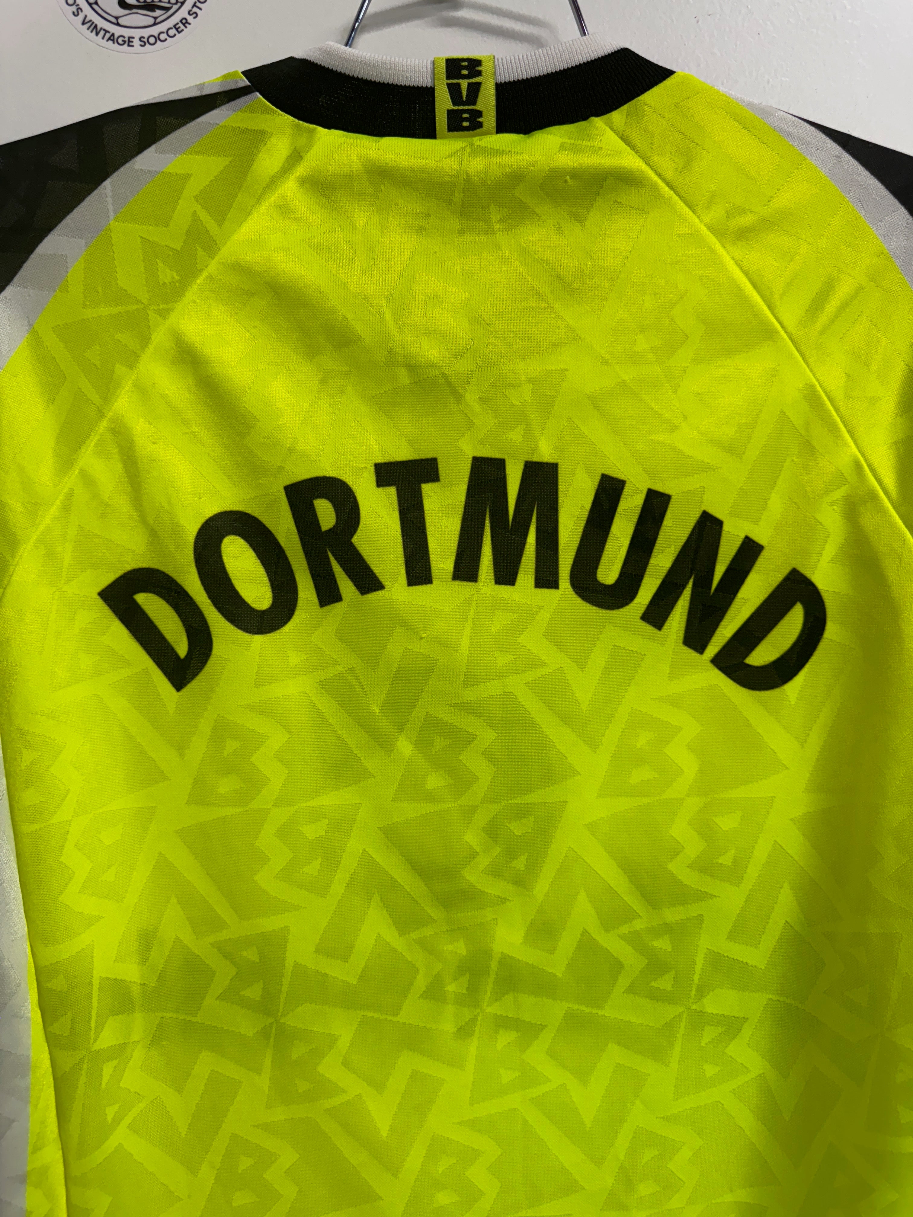 Borussia Dortmund 1995 Home Longsleeve Shirt - M