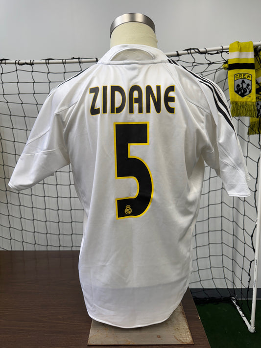 Real Madrid 2004 Zidane #5 Home - L