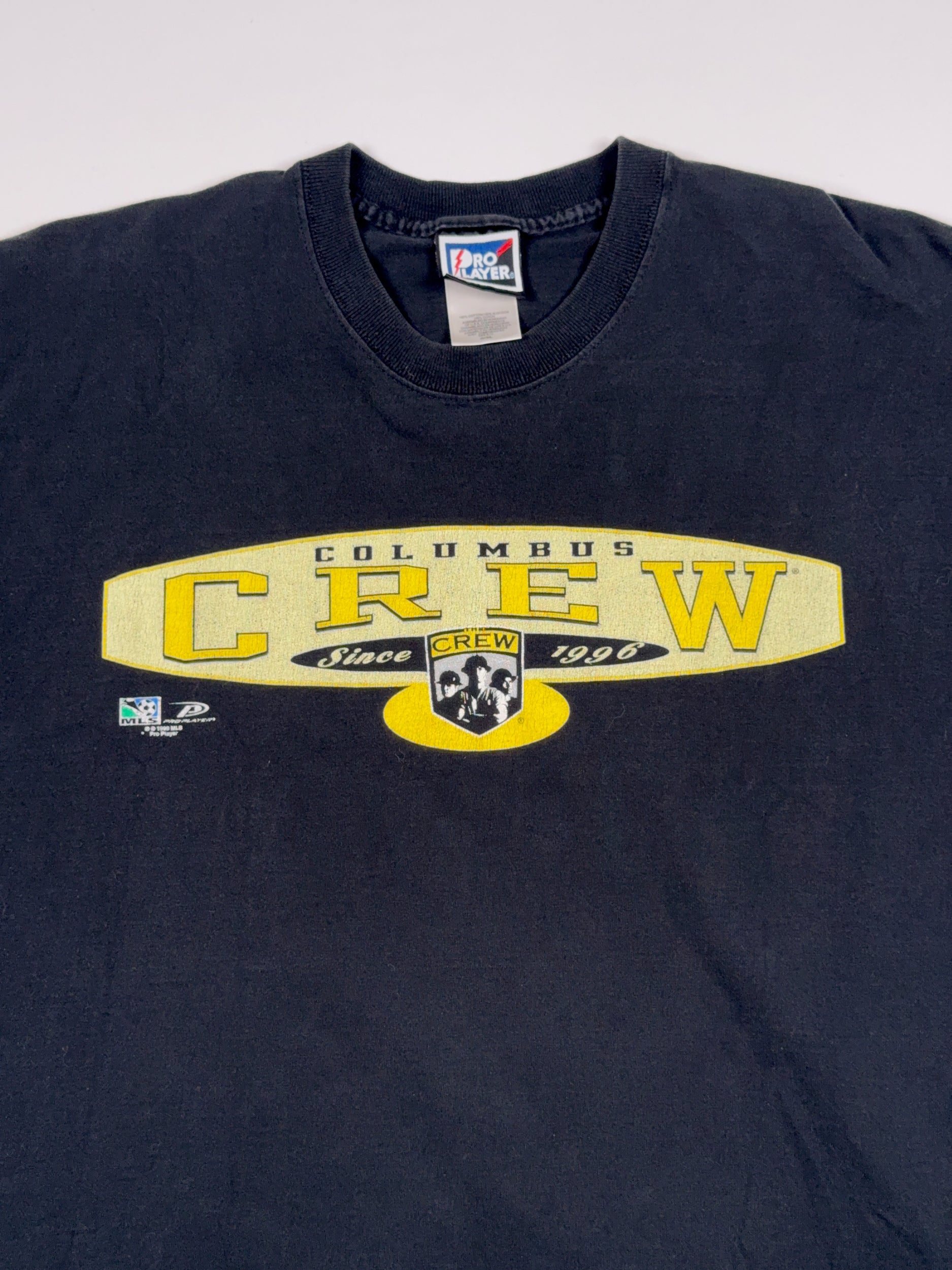 Columbus Crew 1999 Black Pro Player Vintage T-Shirt - L