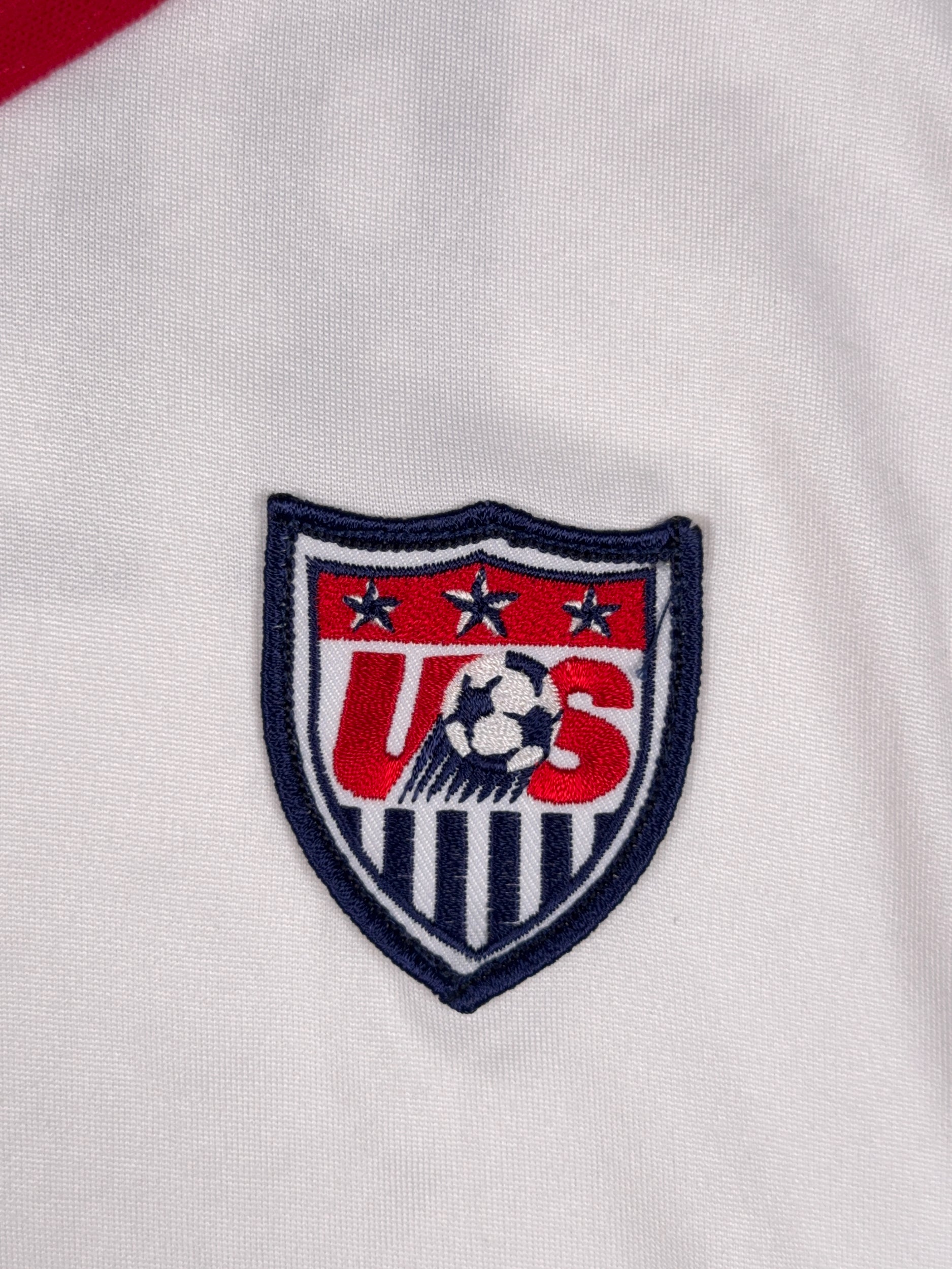 USA 2000/02 David Regis #6 Match Prepared (Possibly Match Worn) Home Shirt - L
