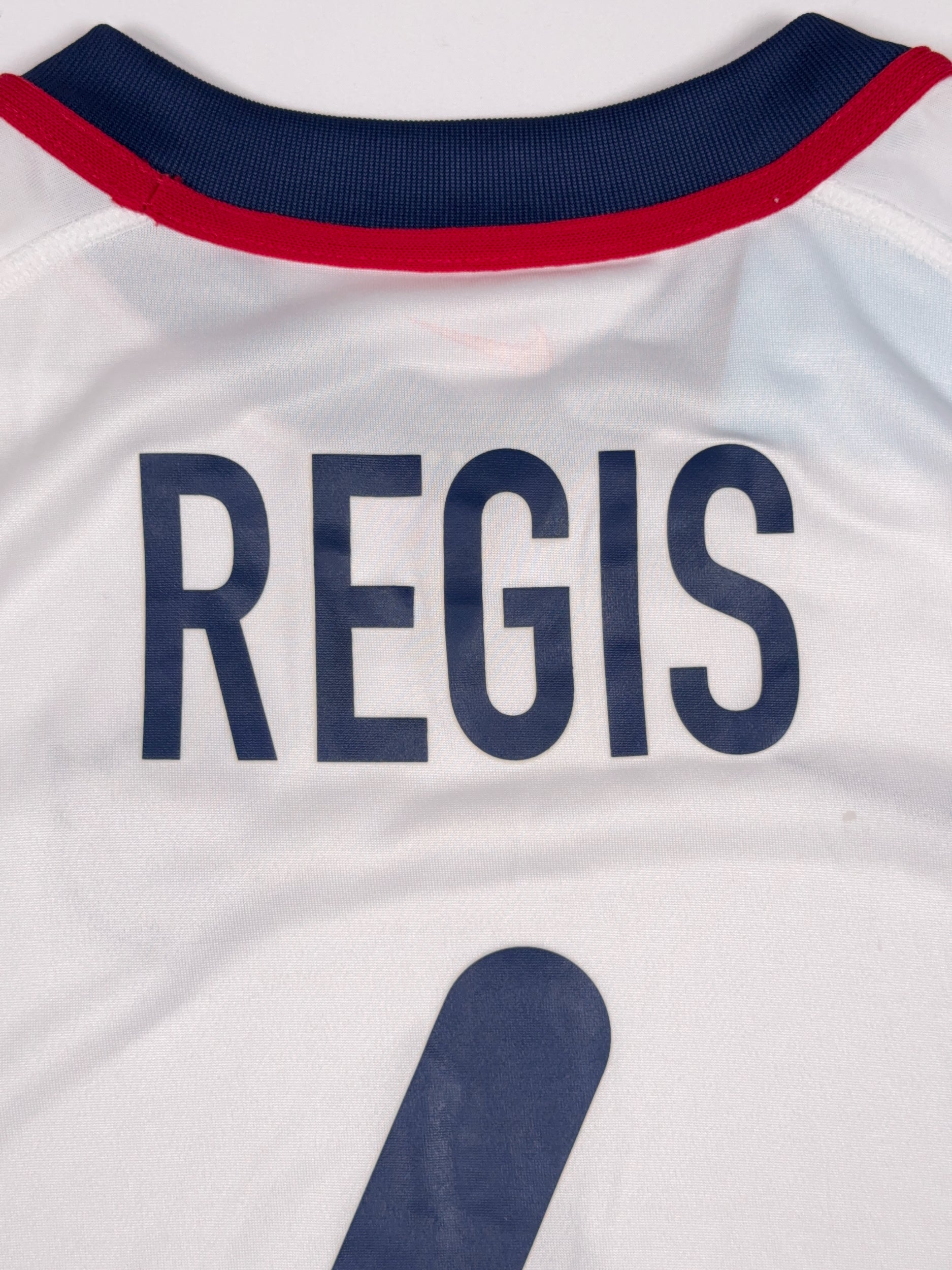 USA 2000/02 David Regis #6 Match Prepared (Possibly Match Worn) Home Shirt - L