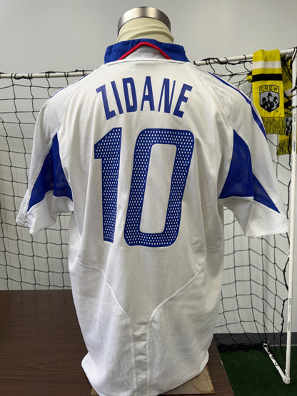 France 2004 Zidane #10 Away - XXL