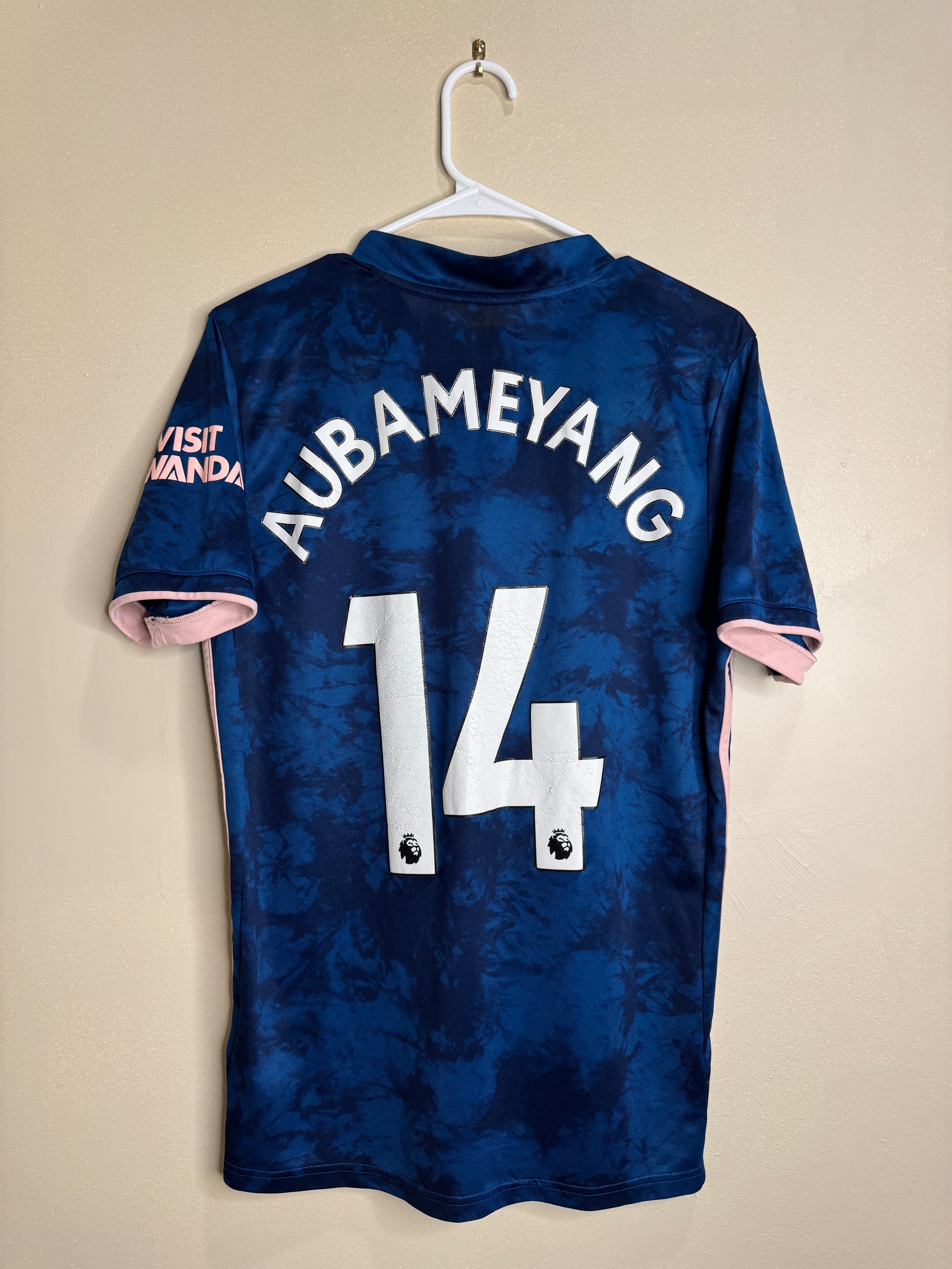 Arsenal 2020/21 Aubameyang #14 3rd Shirt | Retro Screamers