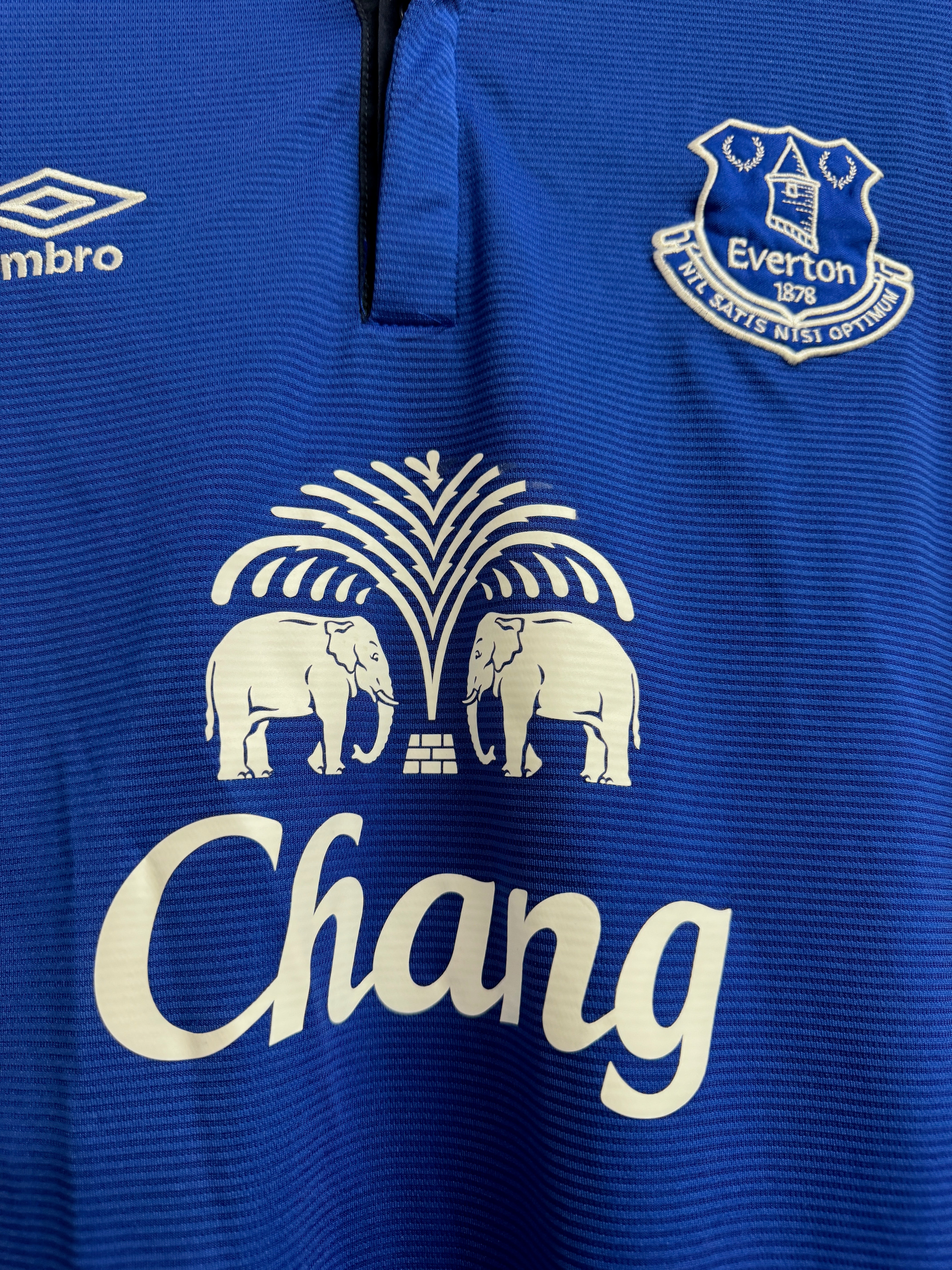 Everton 2014/15 Romelu Lukaku #10 Away Longsleeve Shirt | Retro Screamers