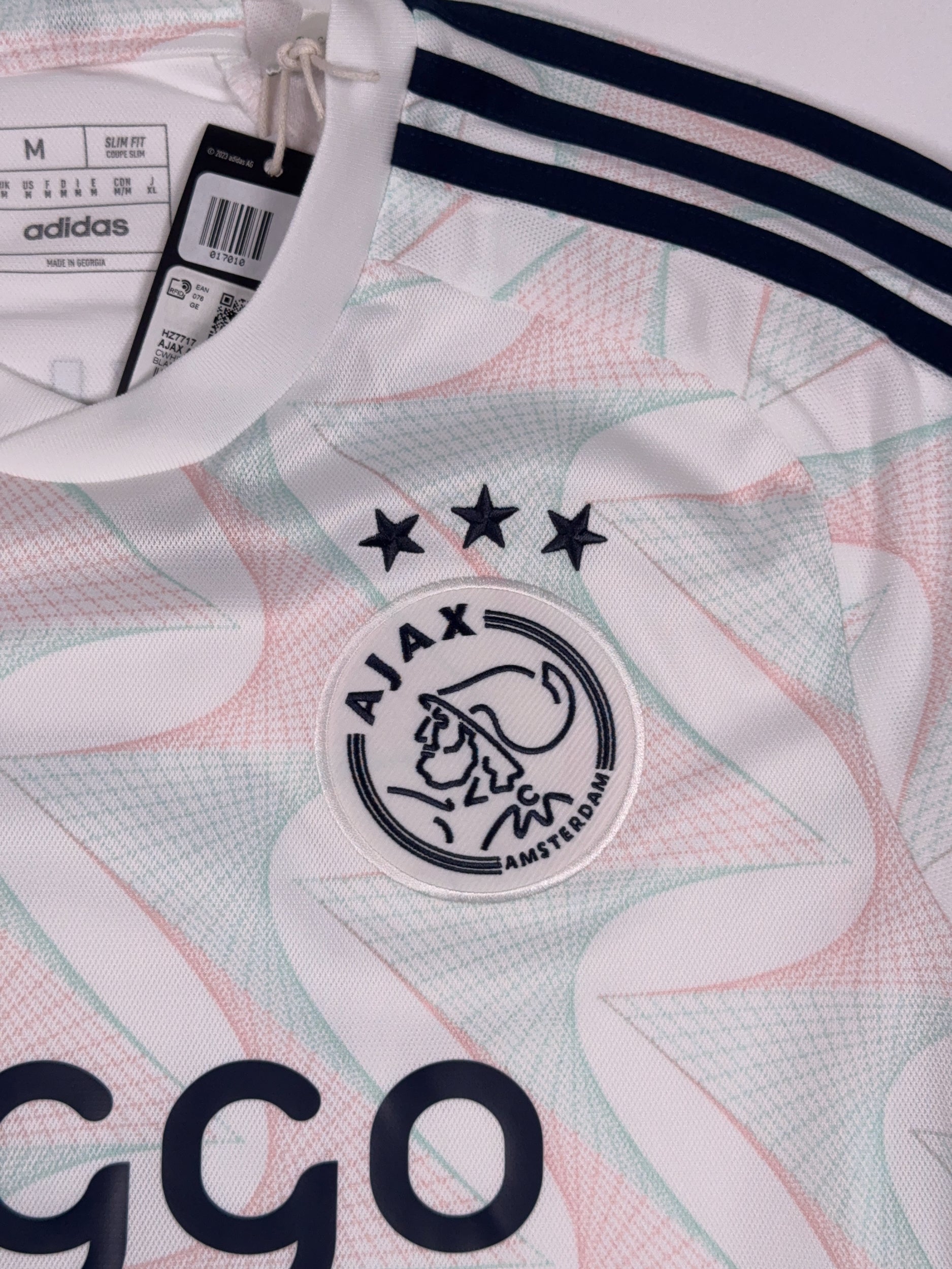 Ajax 2023/24 Kenneth Taylor #8 Away Shirt - M