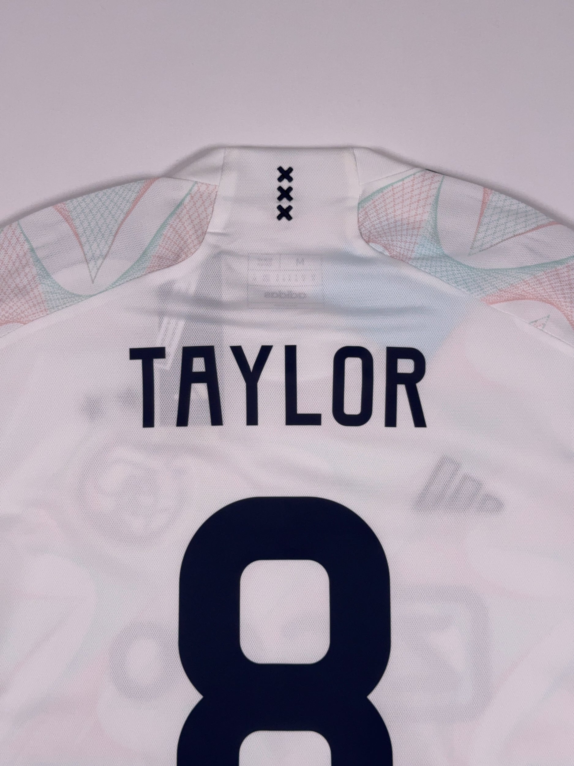 Ajax 2023/24 Kenneth Taylor #8 Away Shirt - M