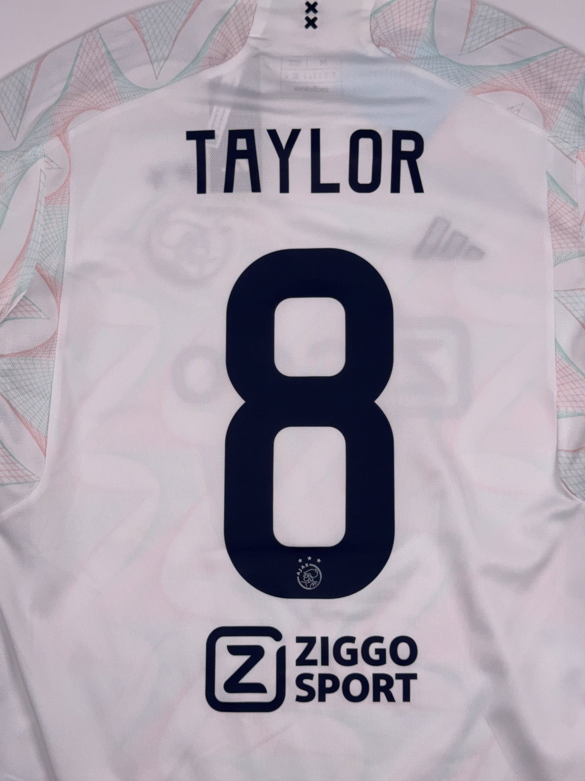 Ajax 2023/24 Kenneth Taylor #8 Away Shirt - M