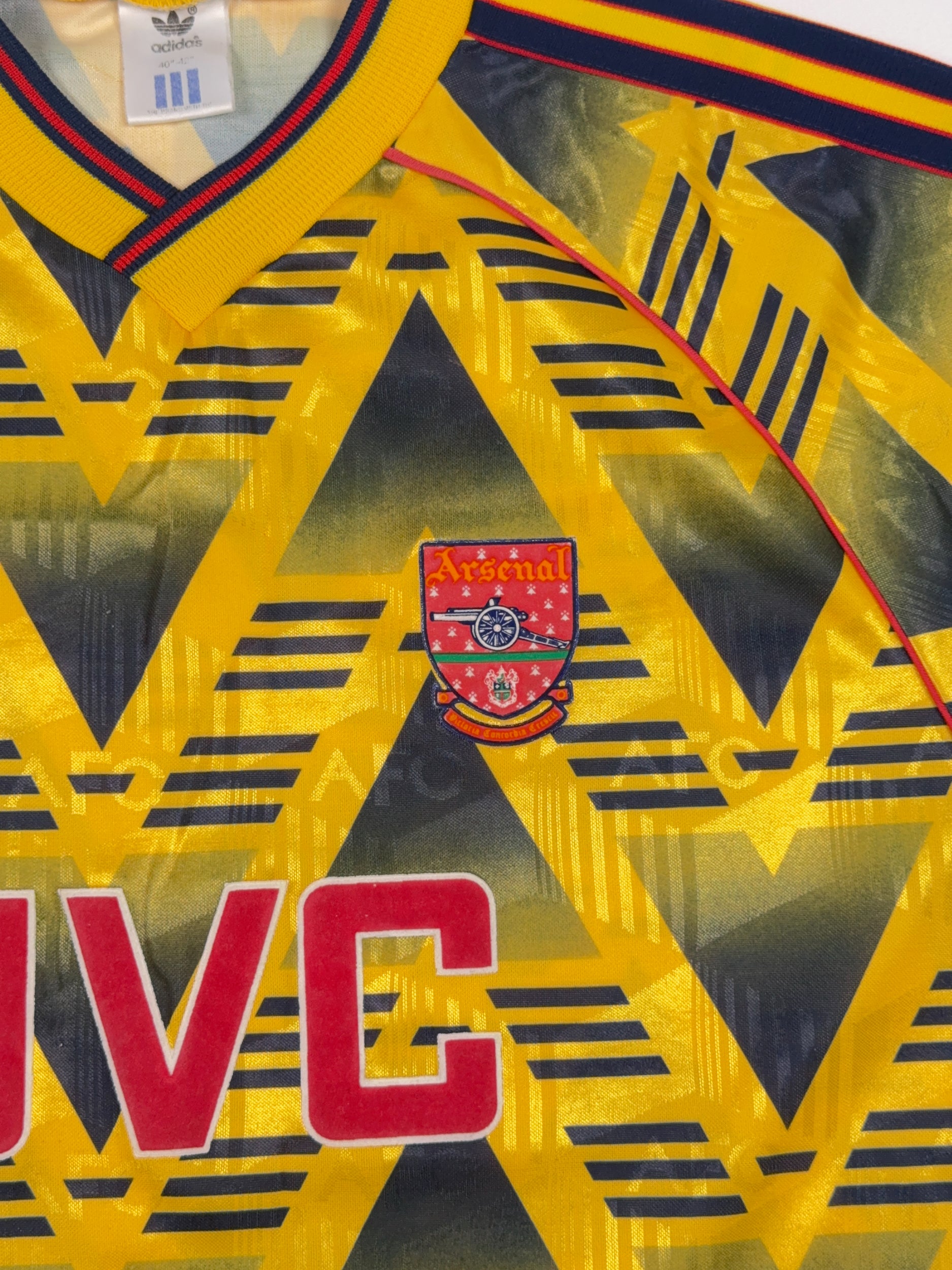 Arsenal 1991/93 Away Shirt - L (40-42")
