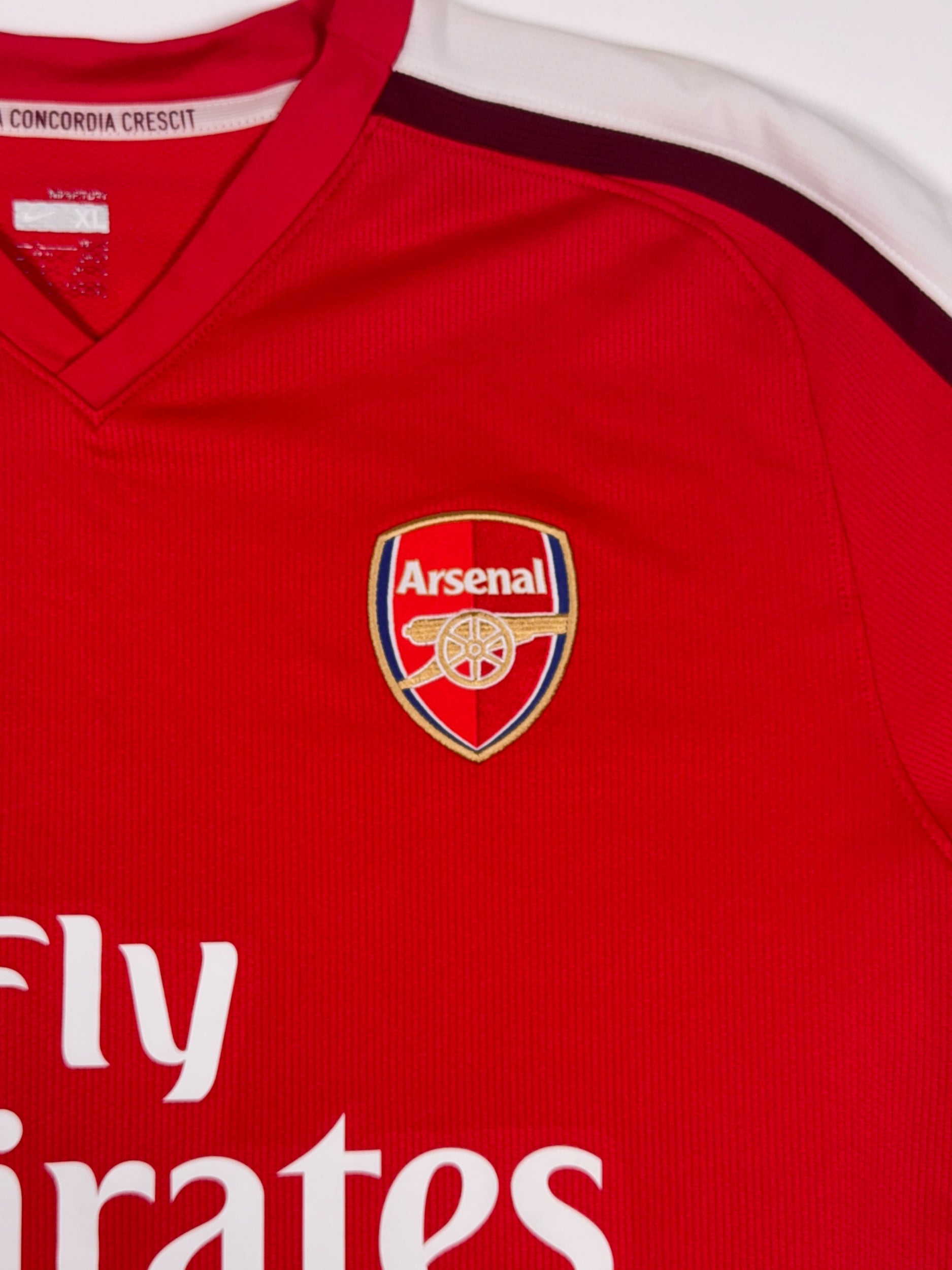 Arsenal 2008/10 Cesc Fabregas #4 Home Shirt - XL