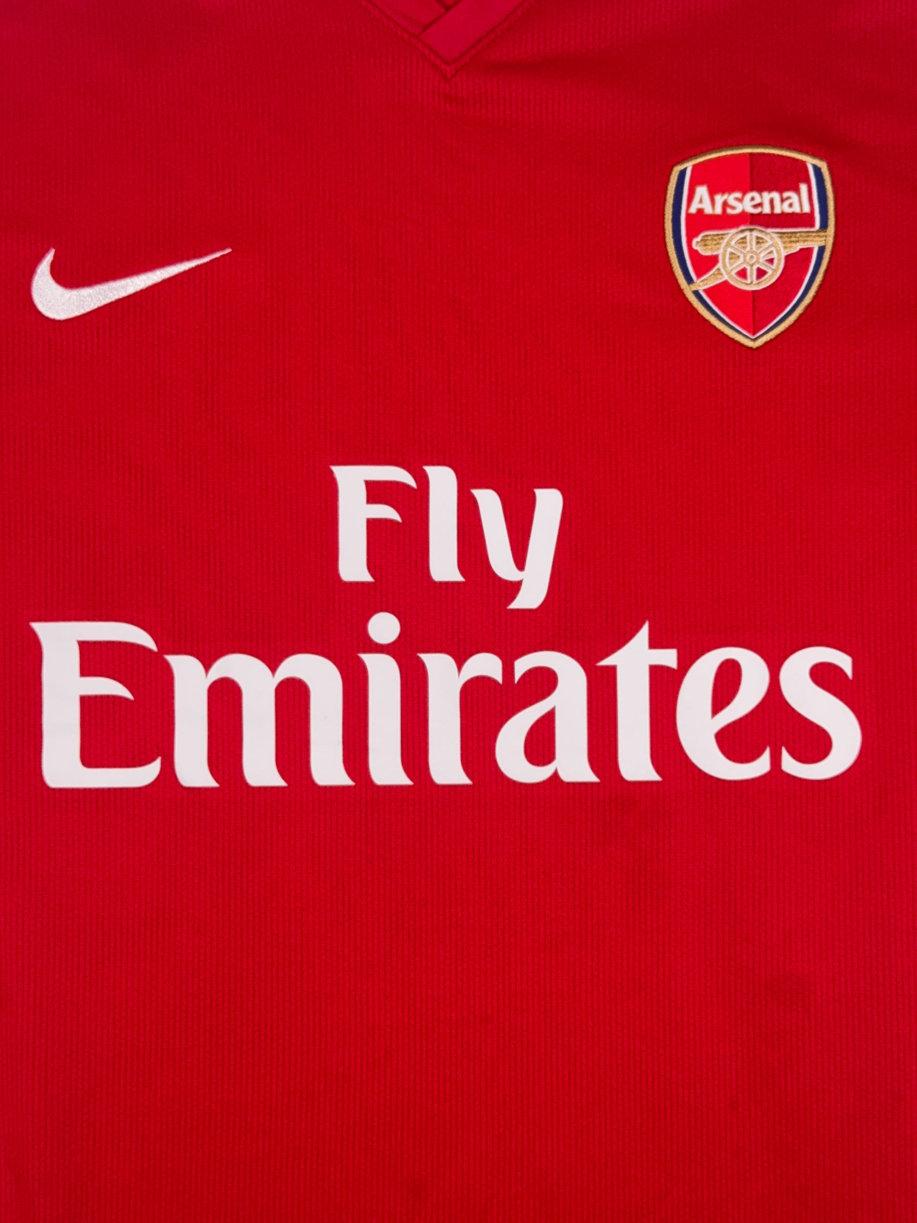 Arsenal 2008/10 Cesc Fabregas #4 Home Shirt - XL