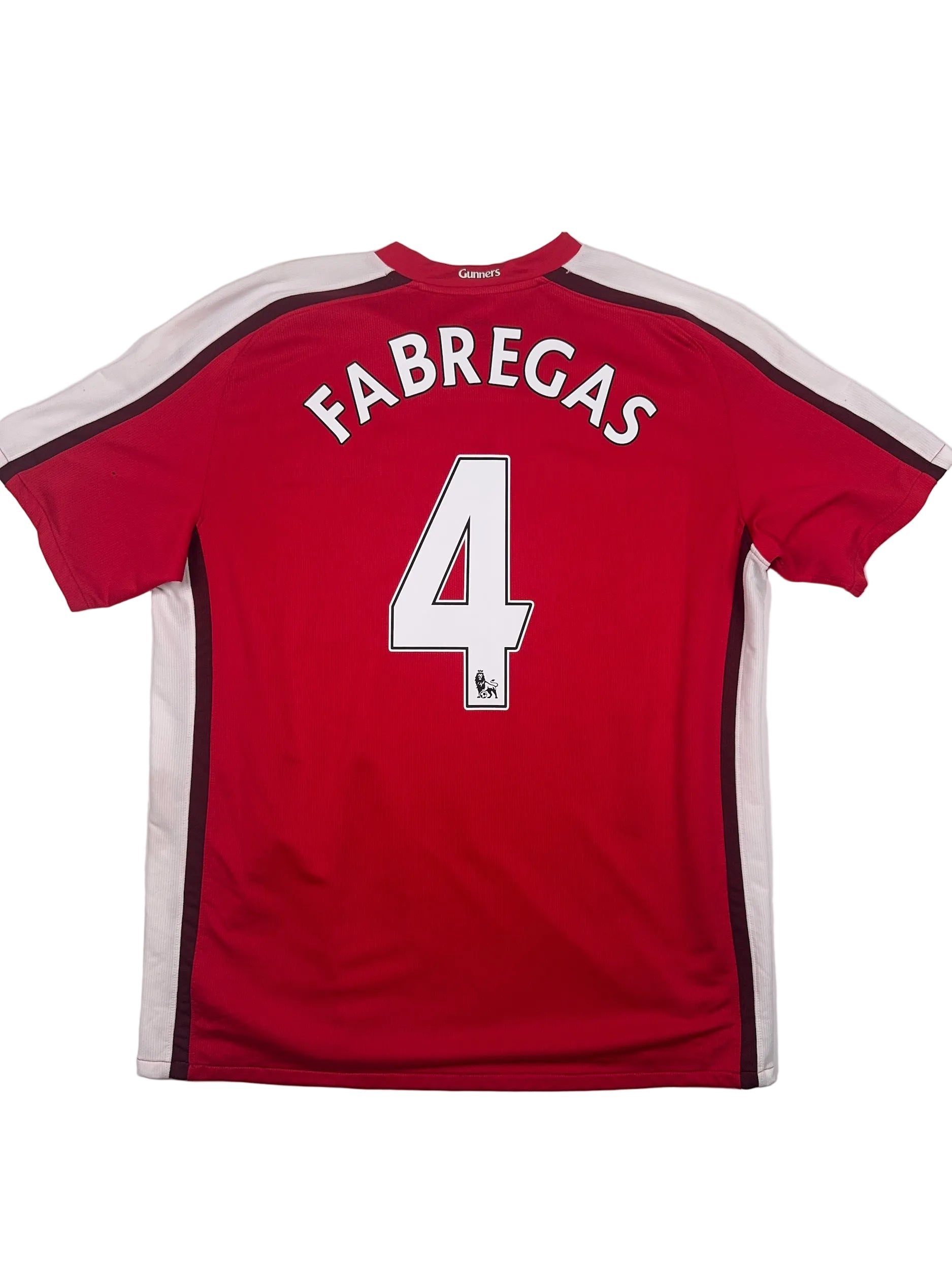 Arsenal 2008/10 Cesc Fabregas #4 Home Shirt - XL