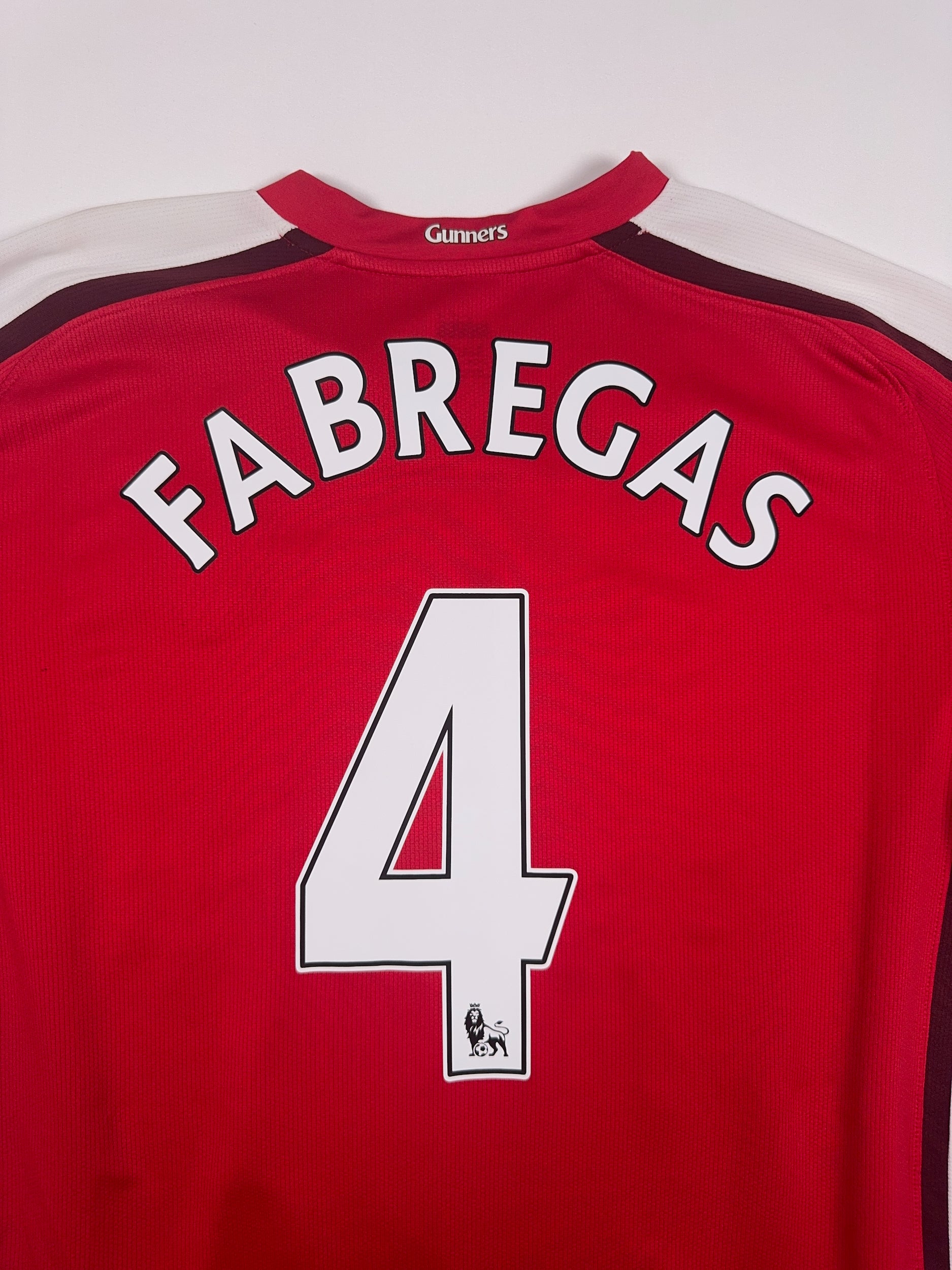 Arsenal 2008/10 Cesc Fabregas #4 Home Shirt - XL