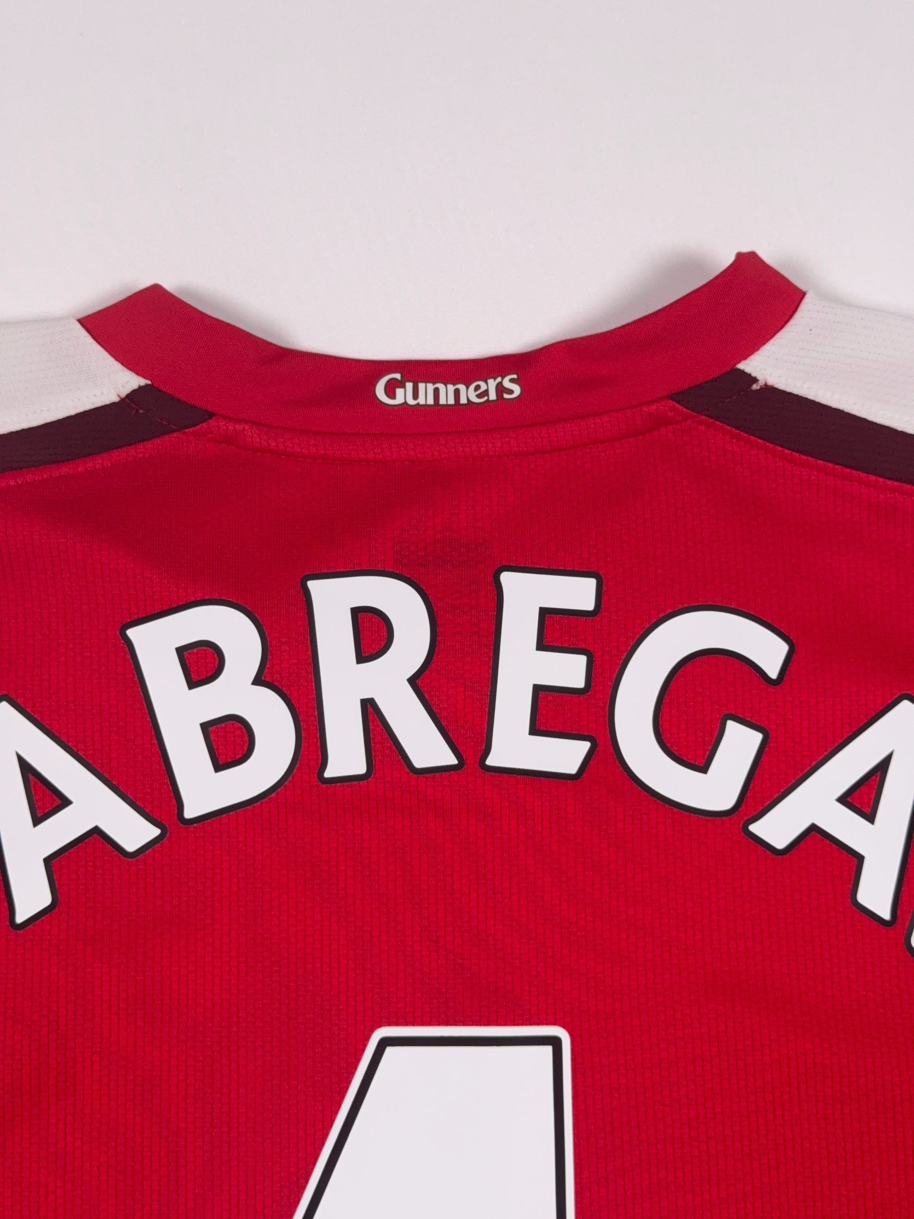 Arsenal 2008/10 Cesc Fabregas #4 Home Shirt - XL