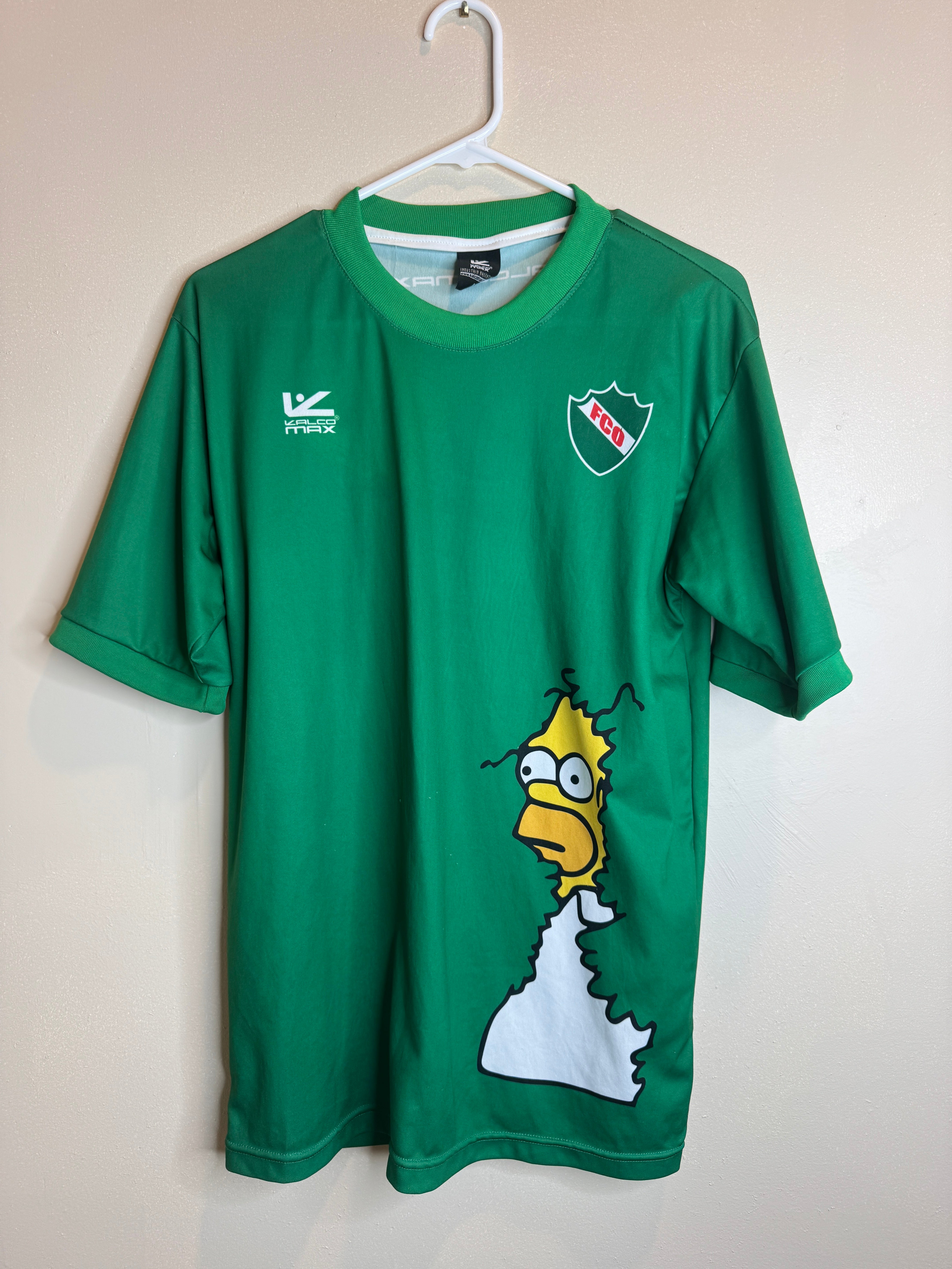 Ferro de General Pico Homer Simpson 2018/19 Goalkeeper Shirt | Retro Screamers