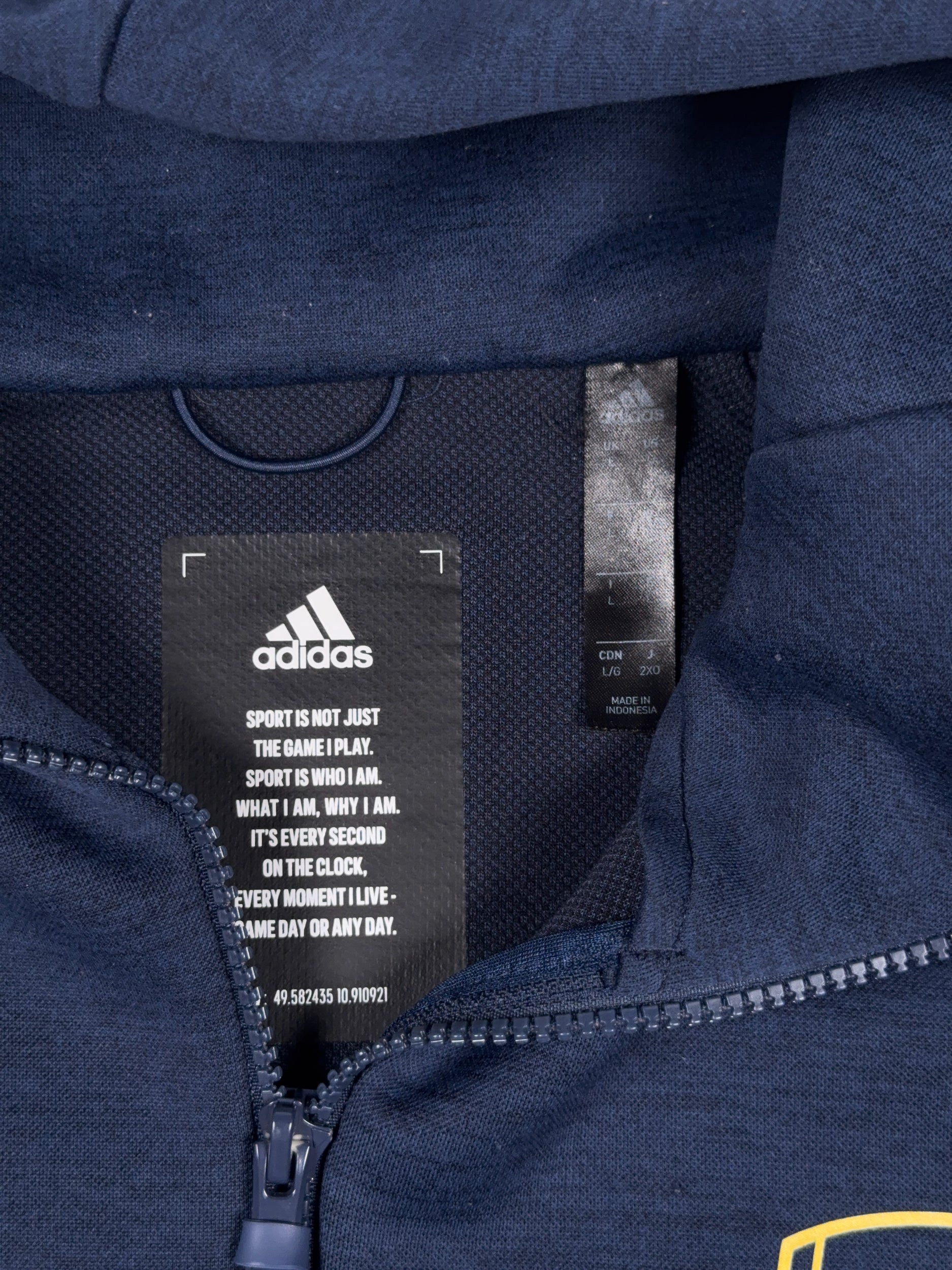 Arsenal 2019/20 Clima-Lite Hooded Jacket - L