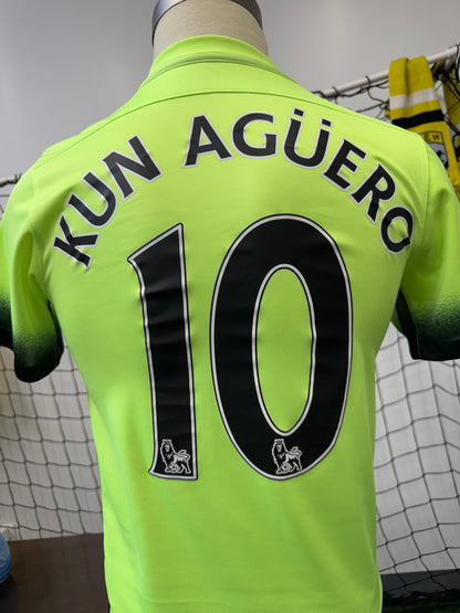 Manchester City 2015 Aguero #10 3rd - S