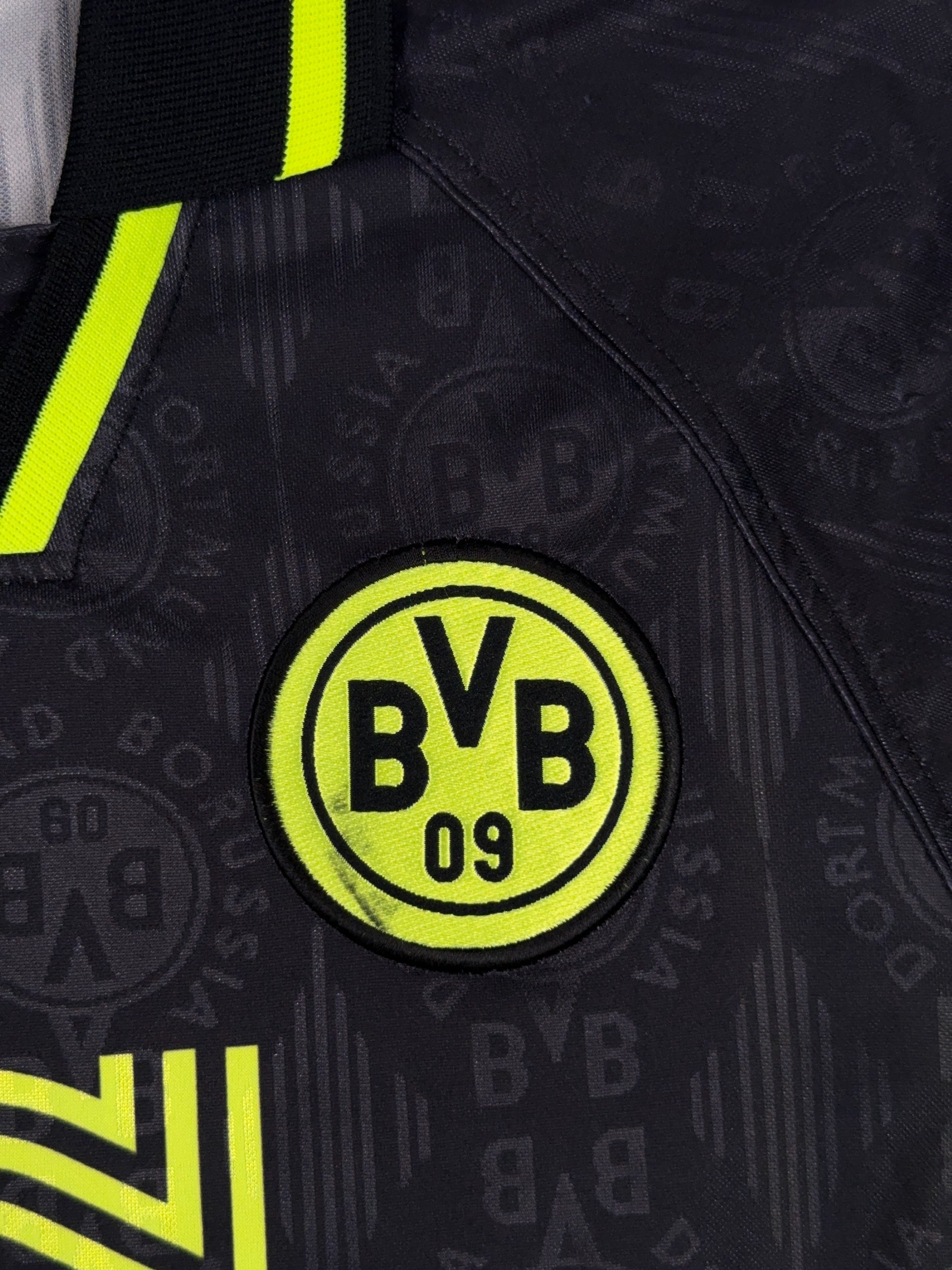 Borussia Dortmund 1995/96 Home Longsleeve Shirt - S