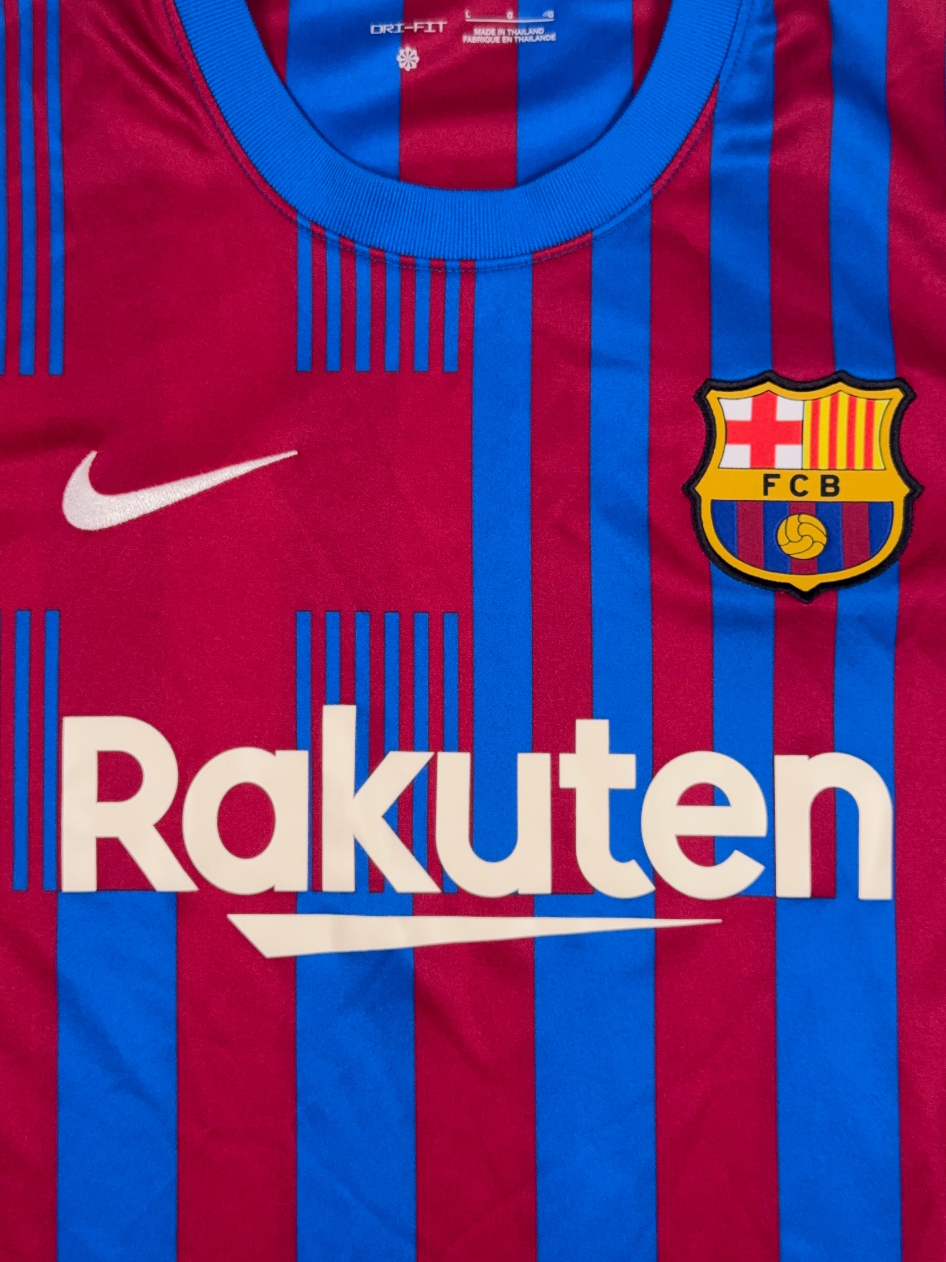 Barcelona 2021/22 Home Shirt - L