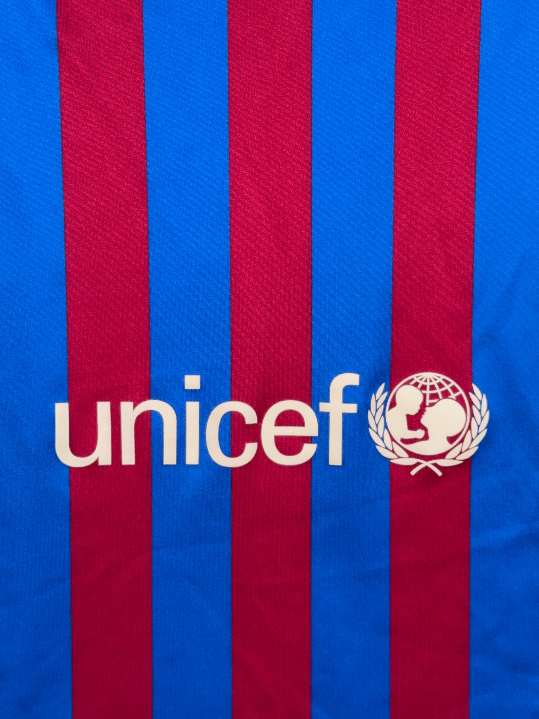 Barcelona 2021/22 Home Shirt - L