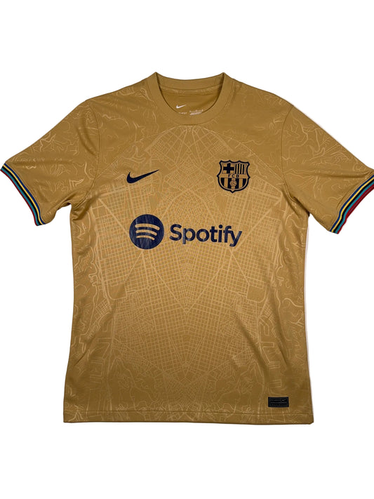 Barcelona 2022/23 Ansu Fati #10 Away Shirt - M