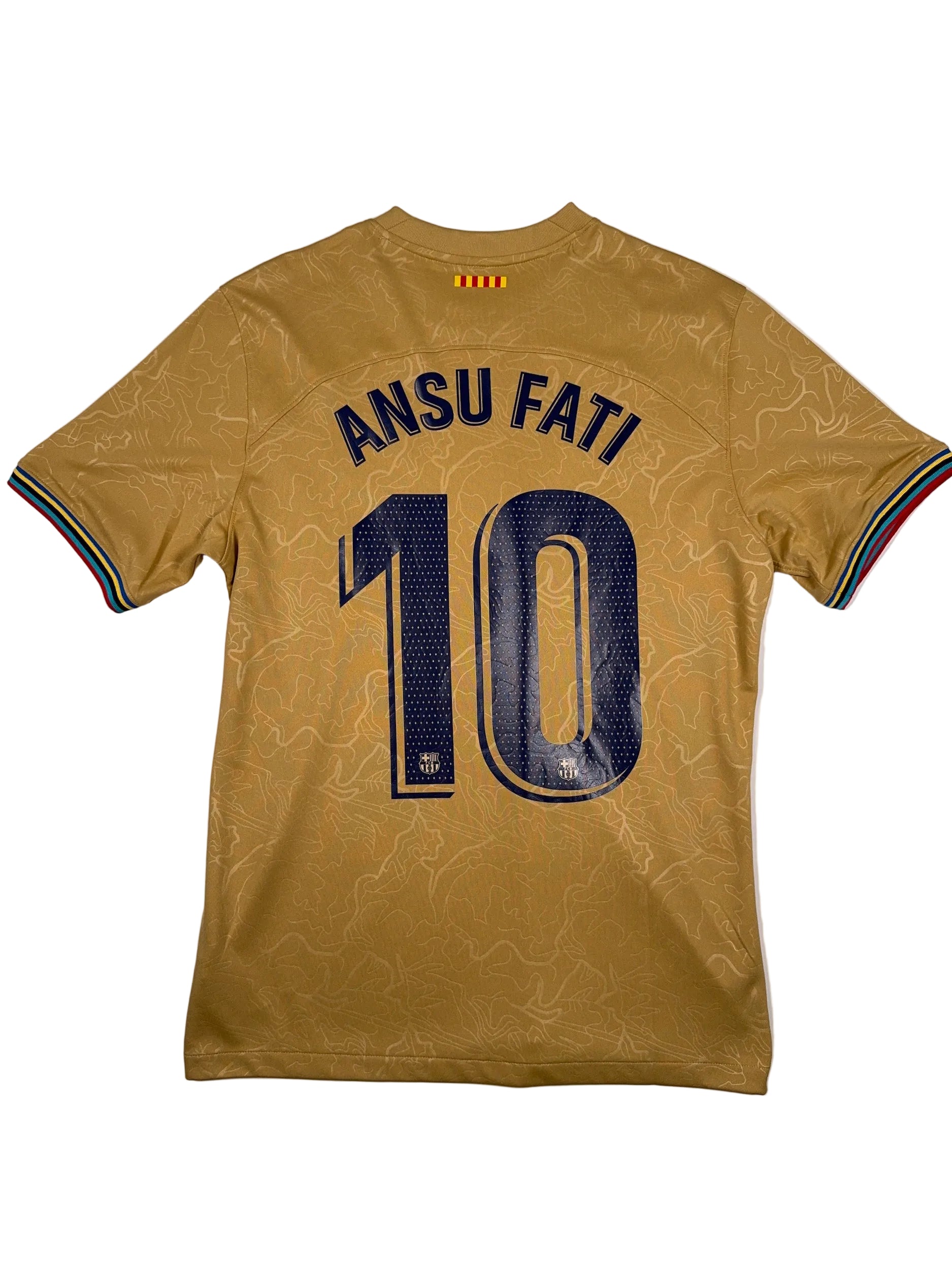 Barcelona 2022/23 Ansu Fati #10 Away Shirt - M