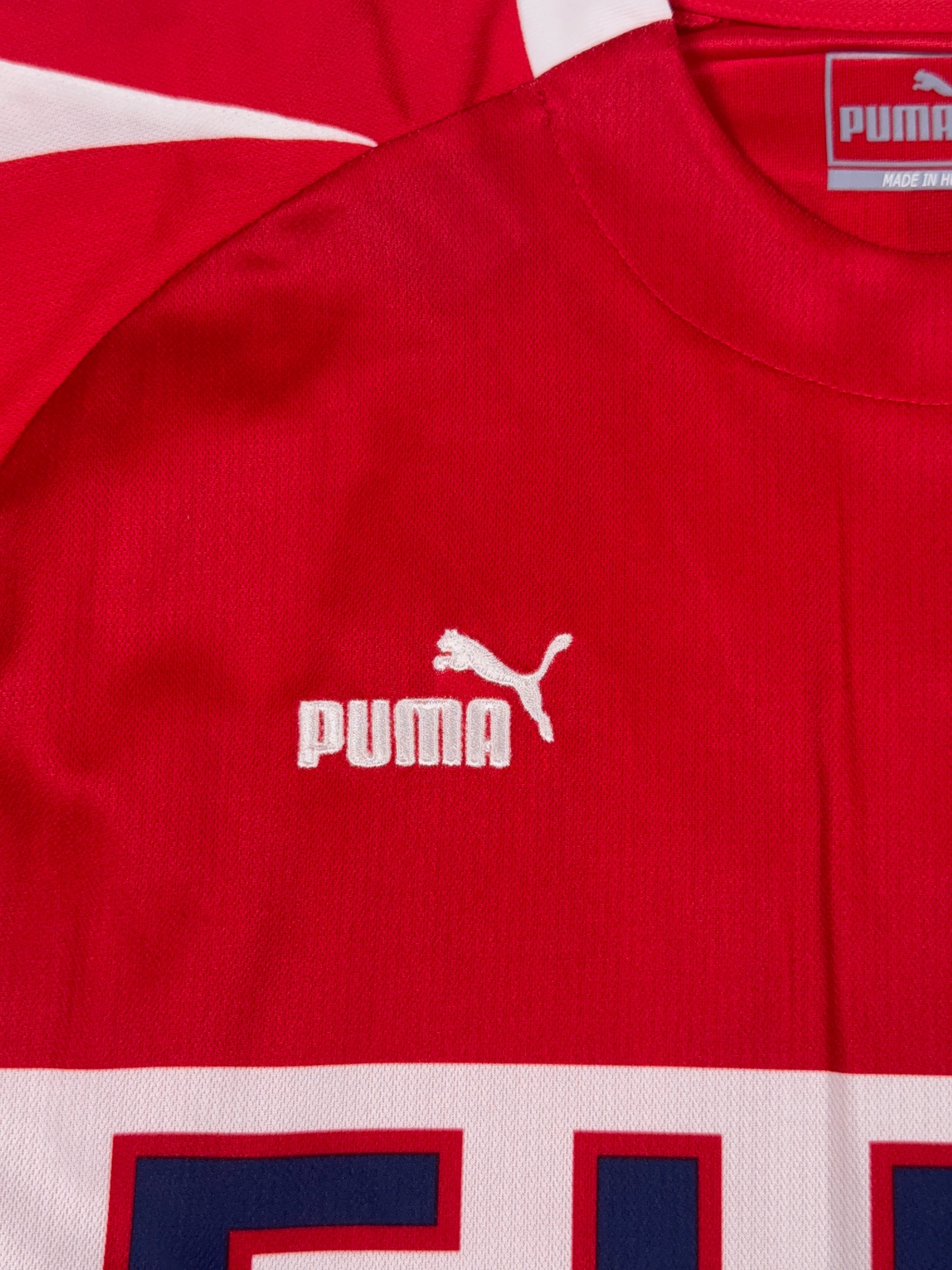 Chicago Fire 2003/05 Damani Ralph #8 Signed Match Issue Home Shirt - XL