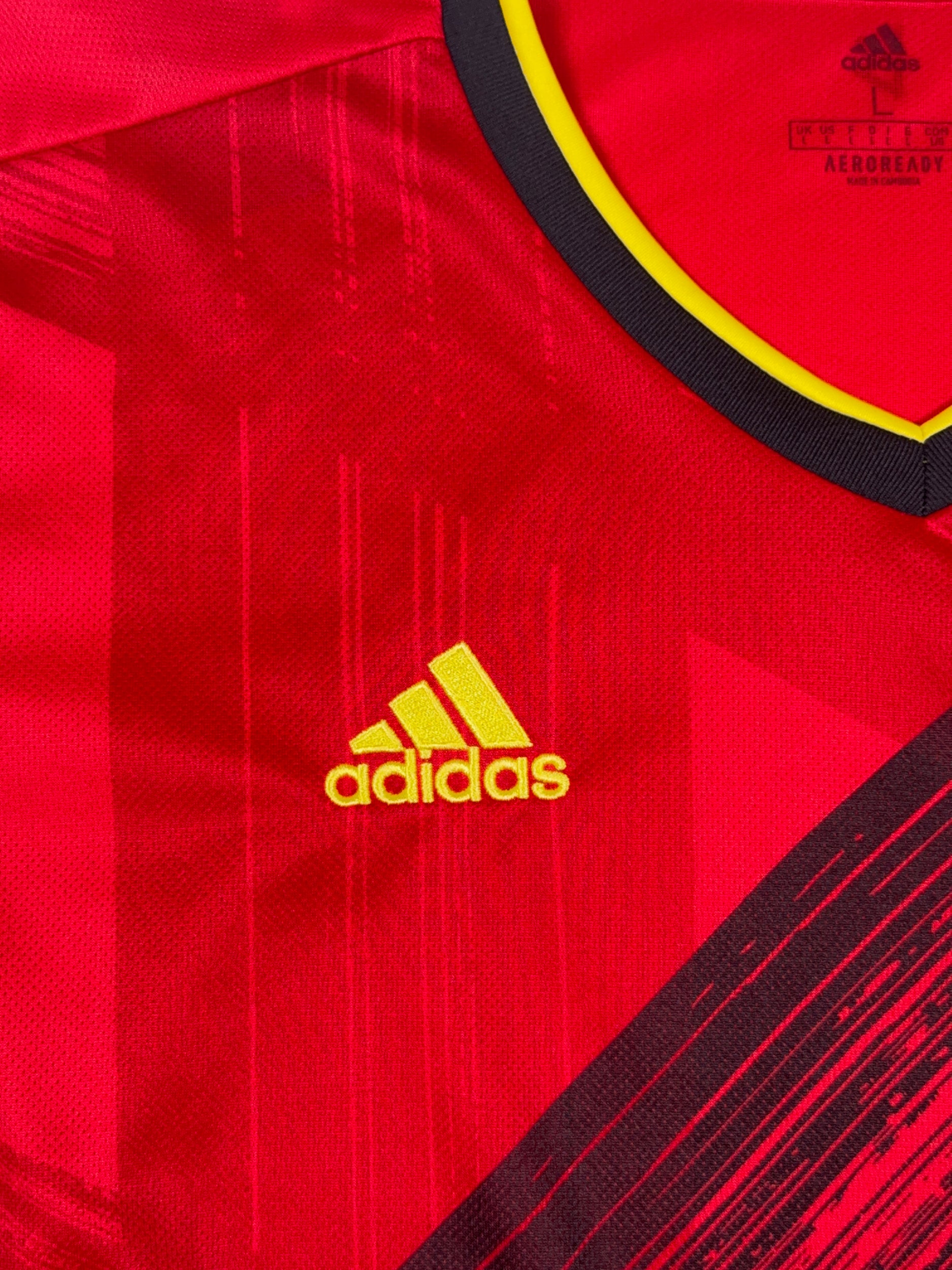 Belgium 2020/21 Home Shirt - L