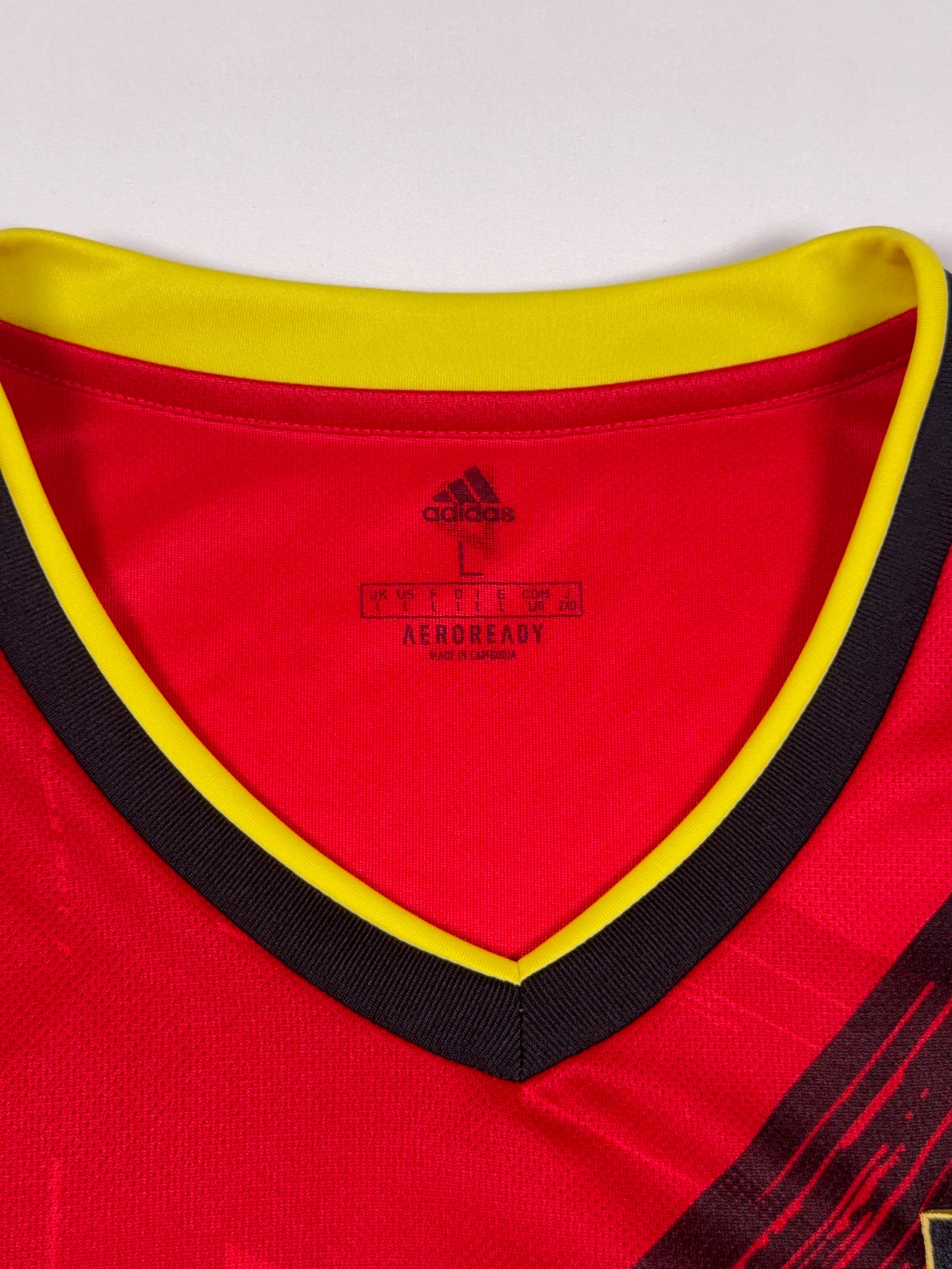 Belgium 2020/21 Home Shirt - L