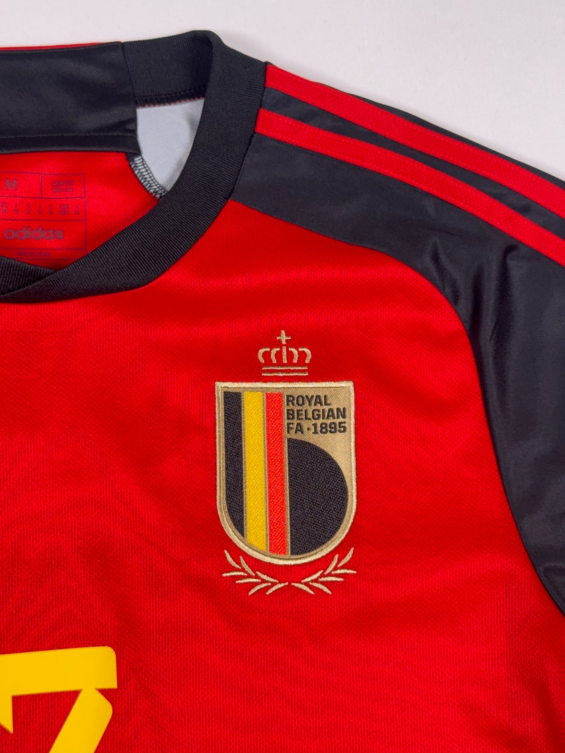 Belgium 2022/23 Kevin De Bruyne #7 Home Shirt - M