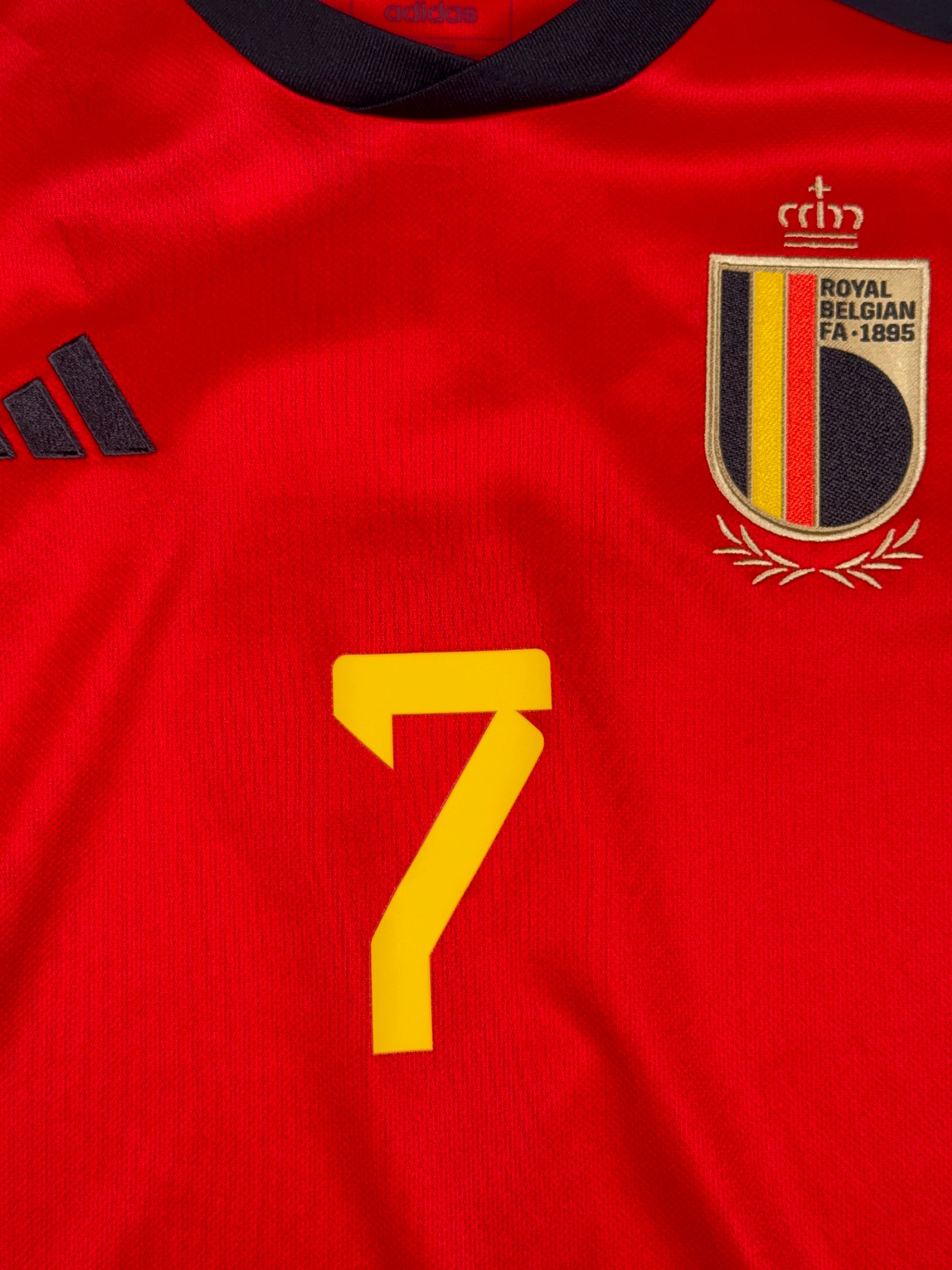 Belgium 2022/23 Kevin De Bruyne #7 Home Shirt - M