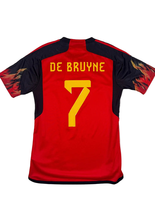 Belgium 2022/23 Kevin De Bruyne #7 Home Shirt - M