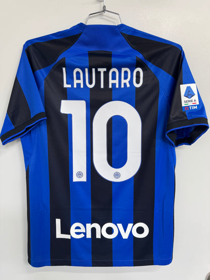 Inter Milan 2022 Lautaro #10 Home - M