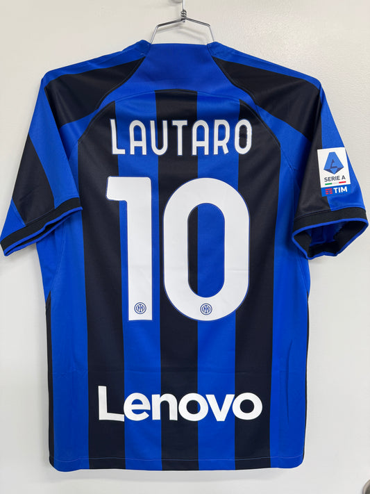 Inter Milan 2022 Lautaro #10 Home - M