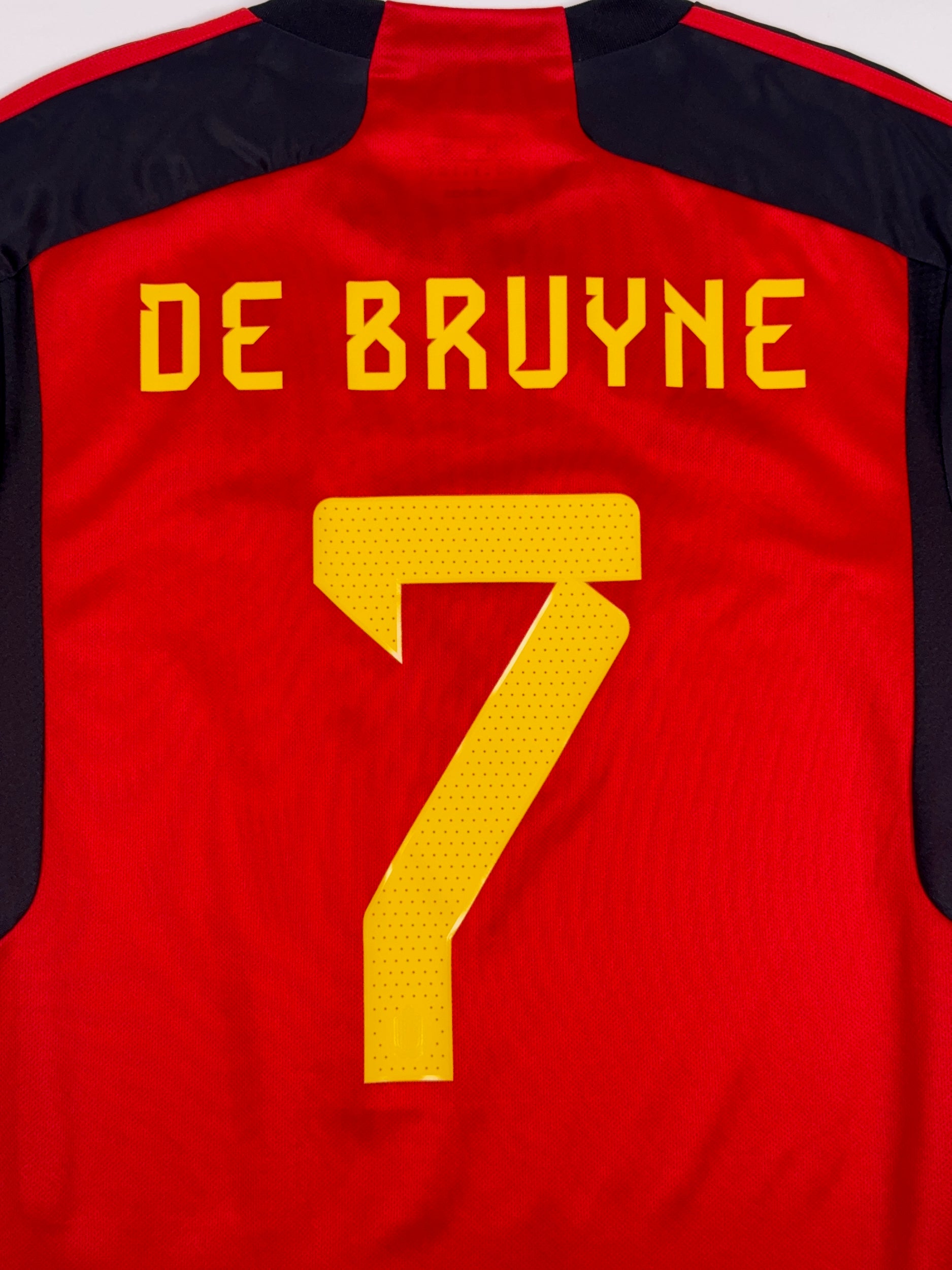 Belgium 2022/23 Kevin De Bruyne #7 Home Shirt - M