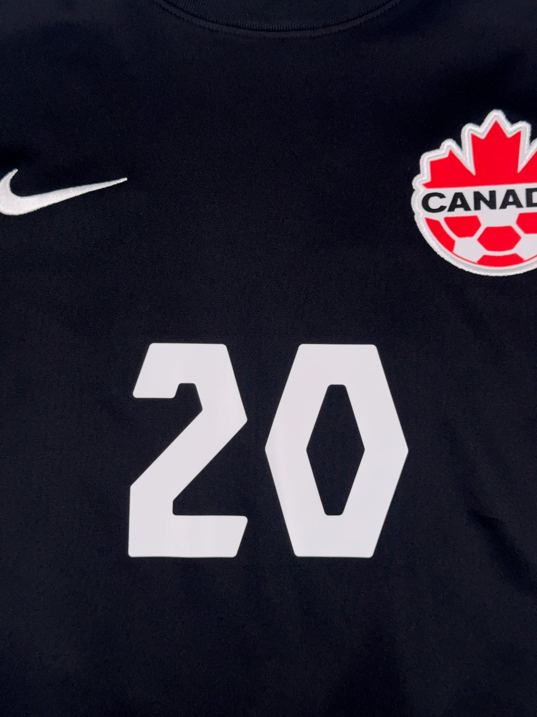 Canada 2022/23 Jonathan David #20 Away Shirt - M