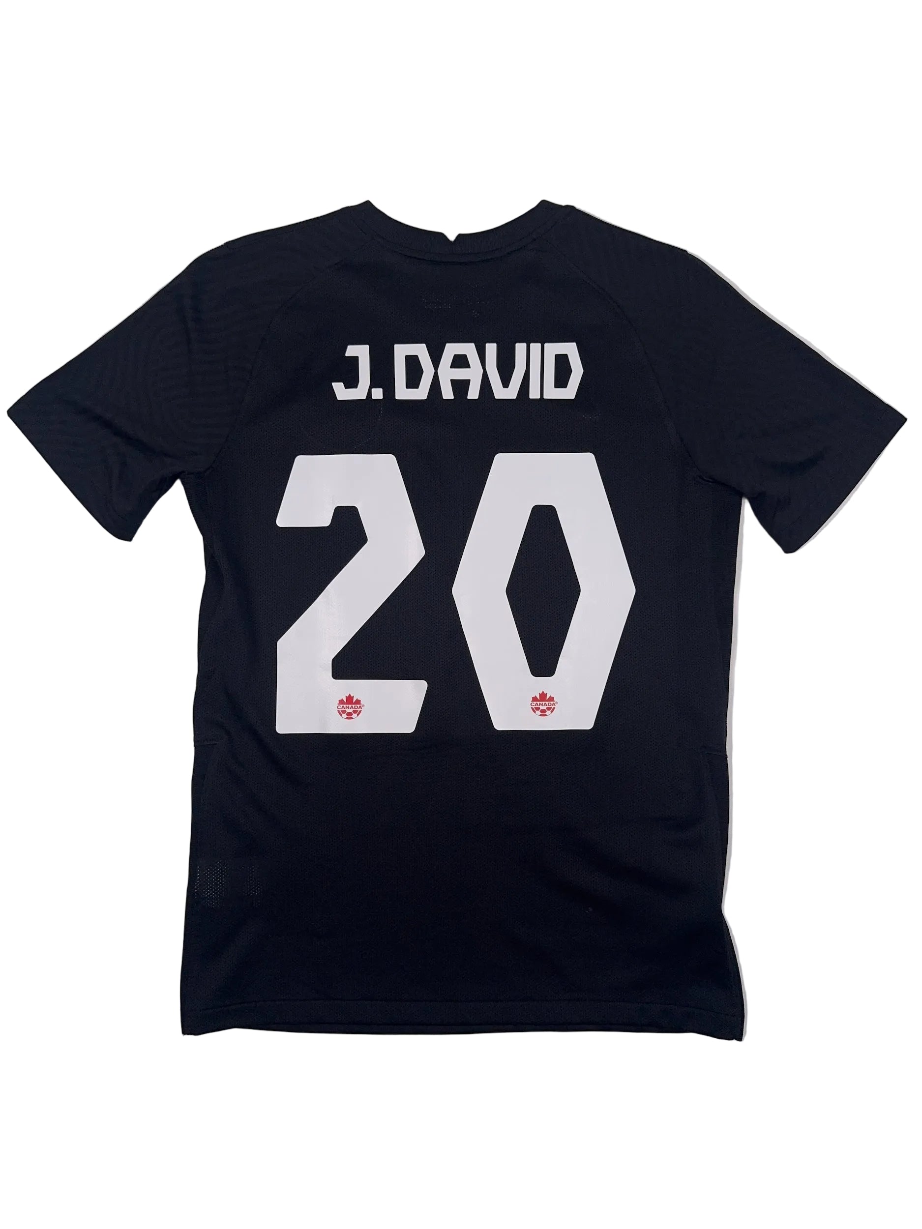 Canada 2022/23 Jonathan David #20 Away Shirt - M