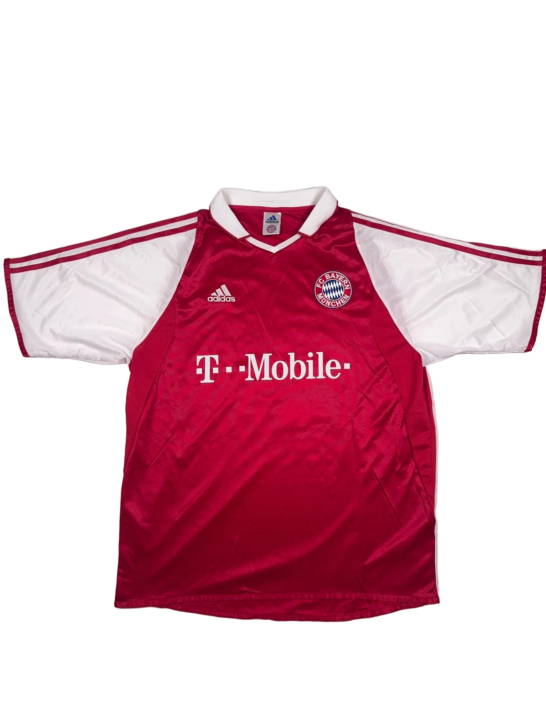 Bayern Munich 2003/04 Roy Makaay #10 Signed Home Shirt - L