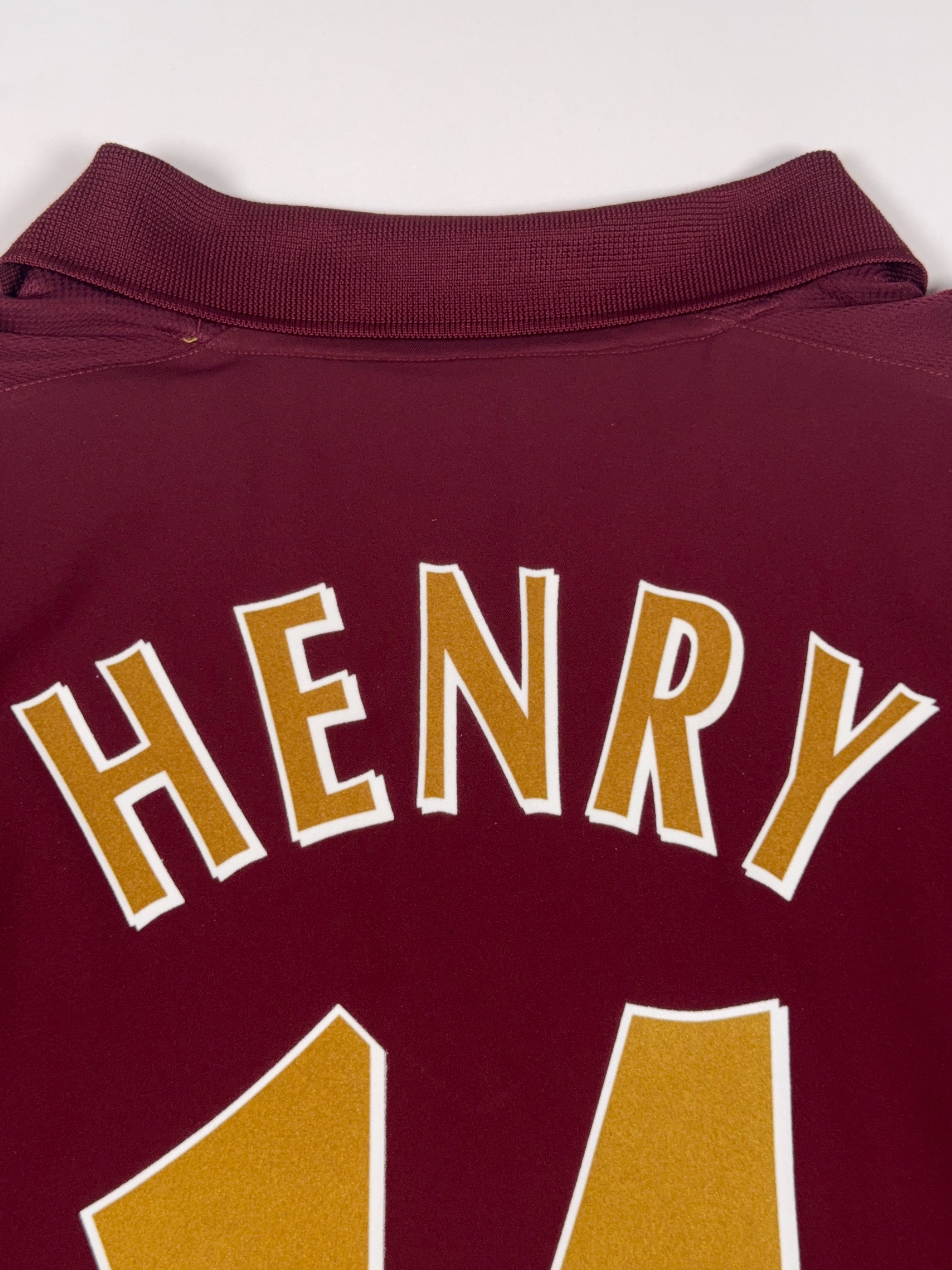 Arsenal 2005/06 Thierry Henry #14 Home Longsleeve Shirt - L
