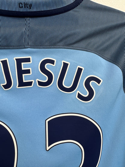 Manchester City 2016 Jesus #33 Home - S