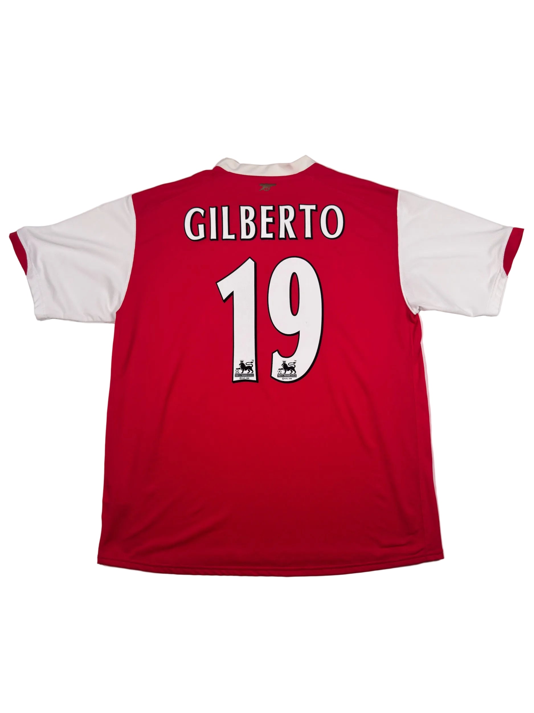 Arsenal 2006/07 Gilberto Silva #19 Home Shirt - XL